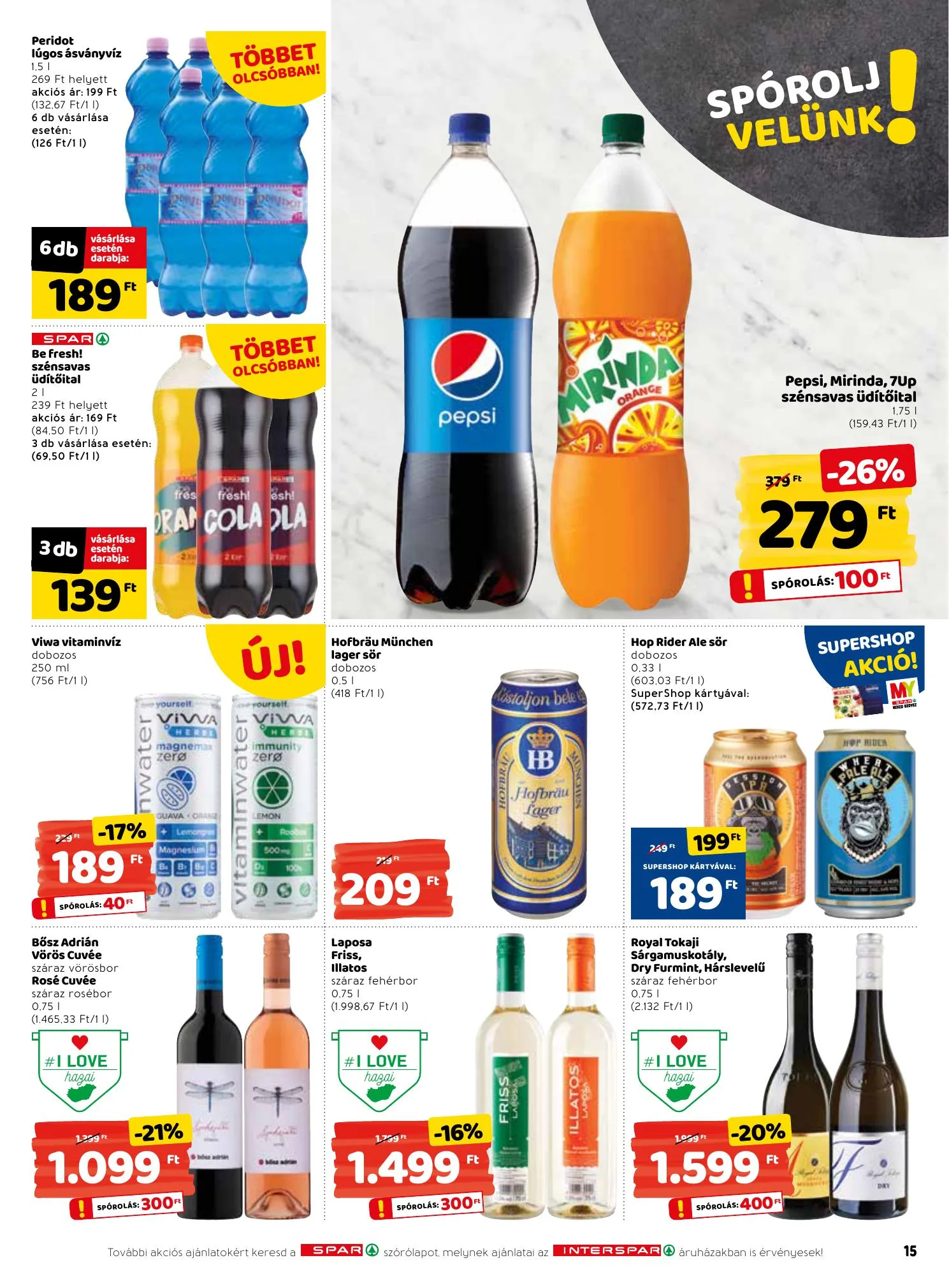 Interspar akciós újság 01.28–02.03 – 15. oldal