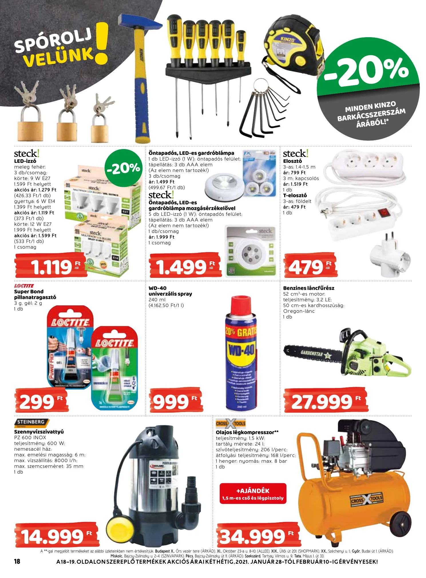 Interspar akciós újság 01.28–02.03 – 18. oldal
