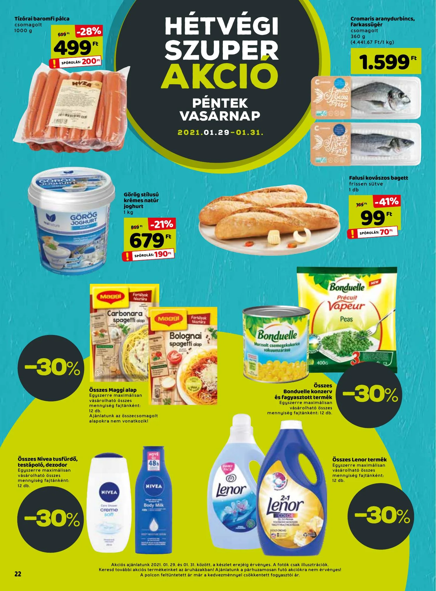 Interspar akciós újság 01.28–02.03 – 22. oldal