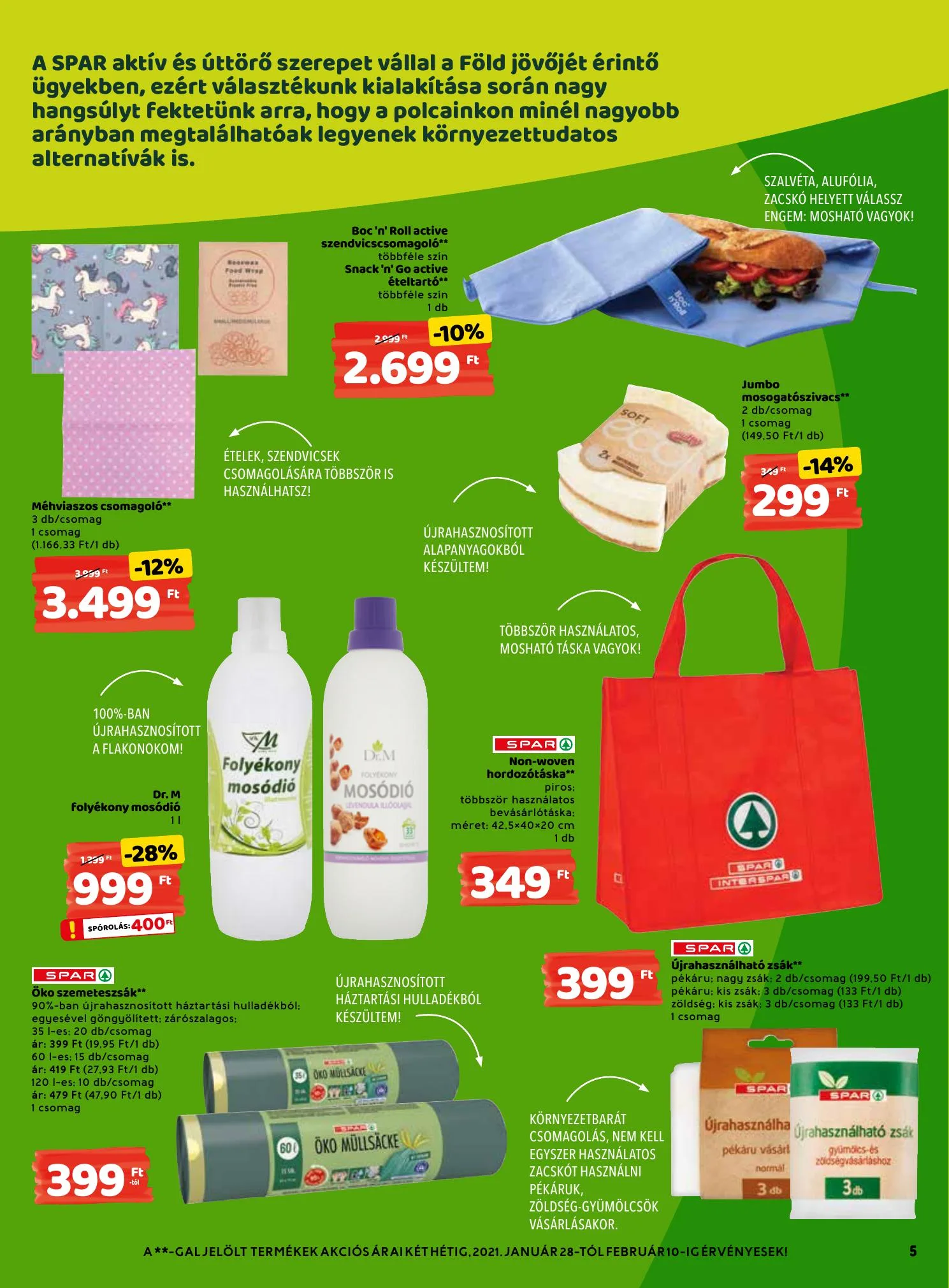 Interspar akciós újság 01.28–02.03 – 5. oldal