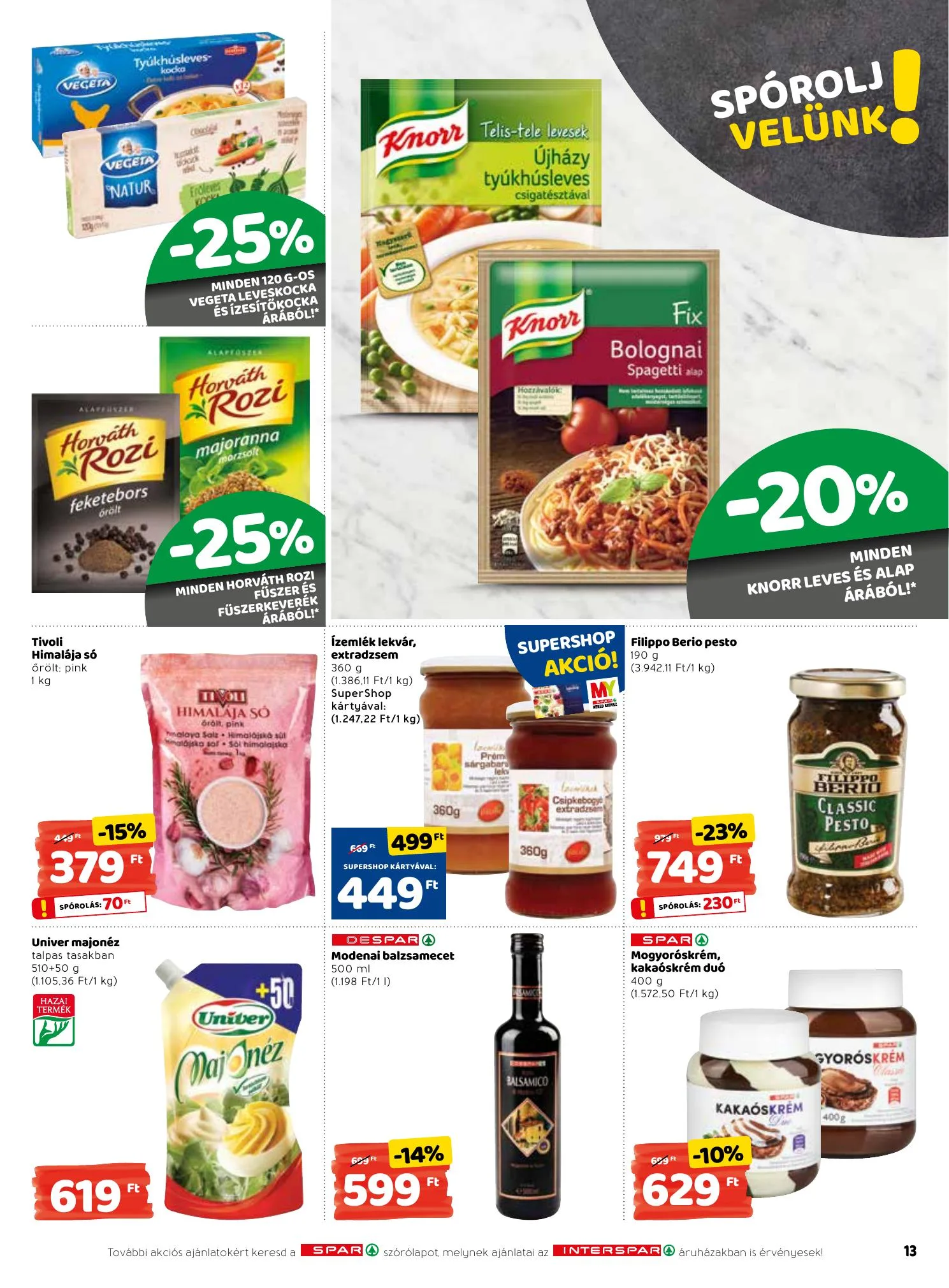 Interspar akciós újság 02.04–02.10 – 13. oldal