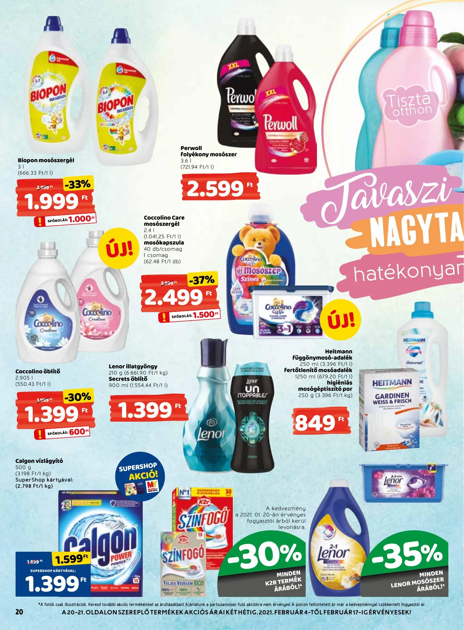 Interspar akciós újság 02.04–02.10 – 20. oldal