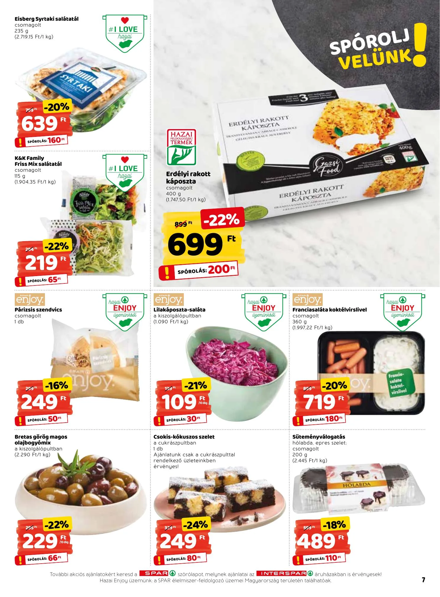 Interspar akciós újság 02.04–02.10 – 7. oldal
