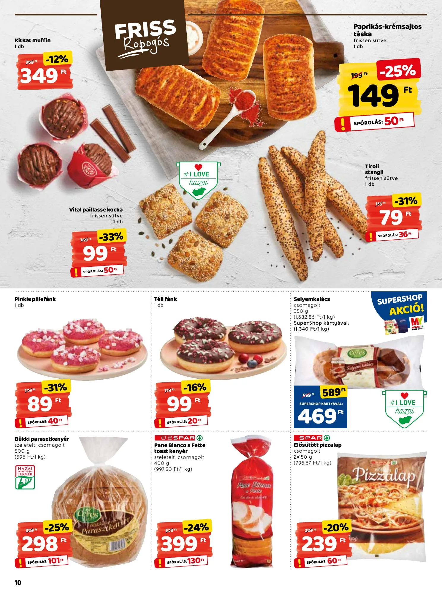 Interspar akciós újság 02.11–02.17 – 10. oldal