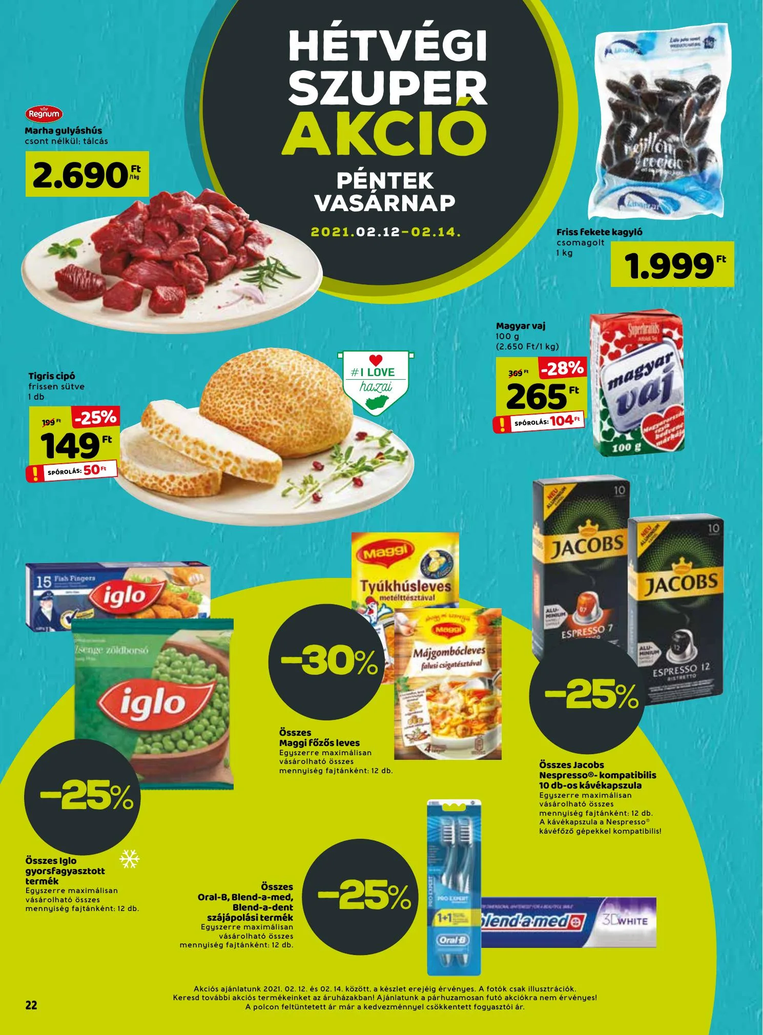 Interspar akciós újság 02.11–02.17 – 22. oldal
