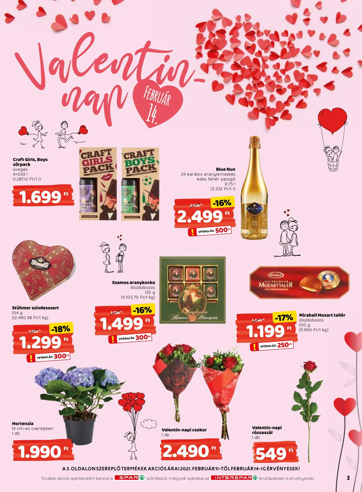 Interspar akciós újság 02.11–02.17 – 3. oldal