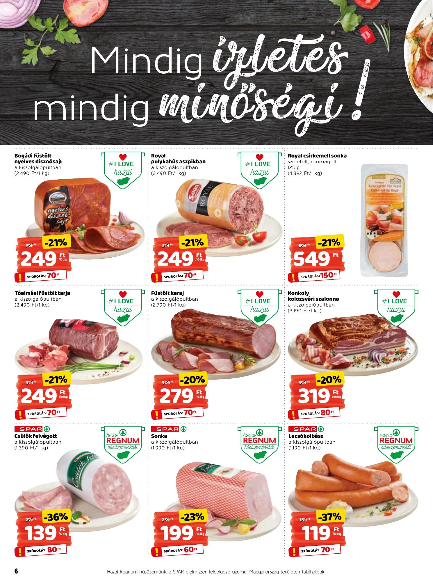 Interspar akciós újság 02.11–02.17 – 6. oldal