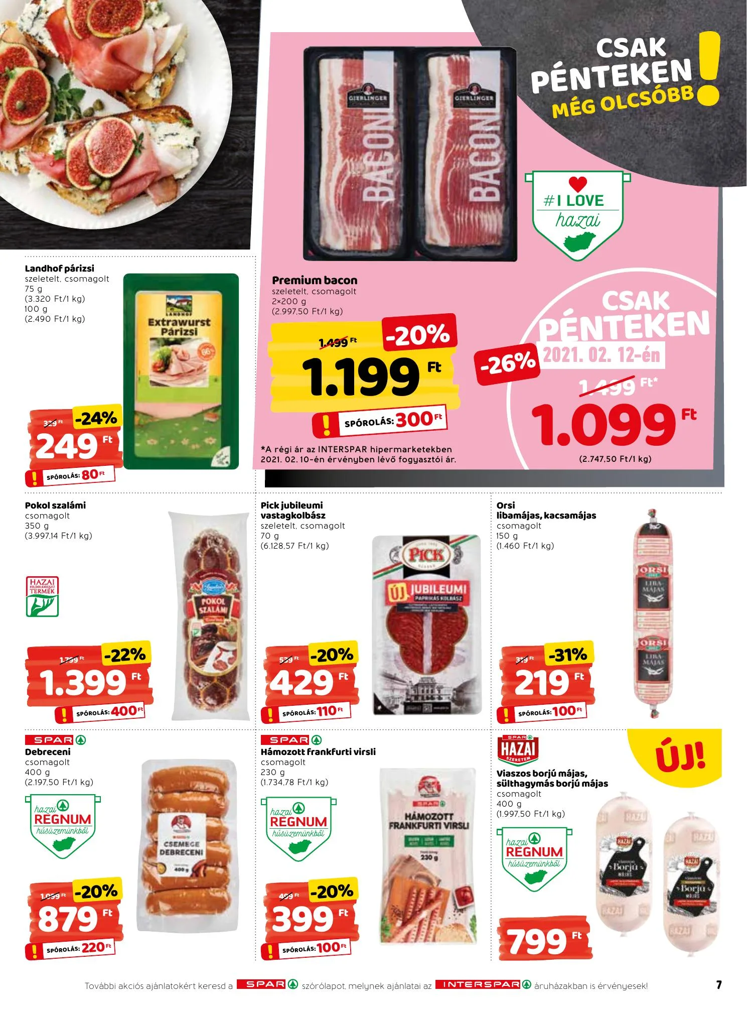 Interspar akciós újság 02.11–02.17 – 7. oldal