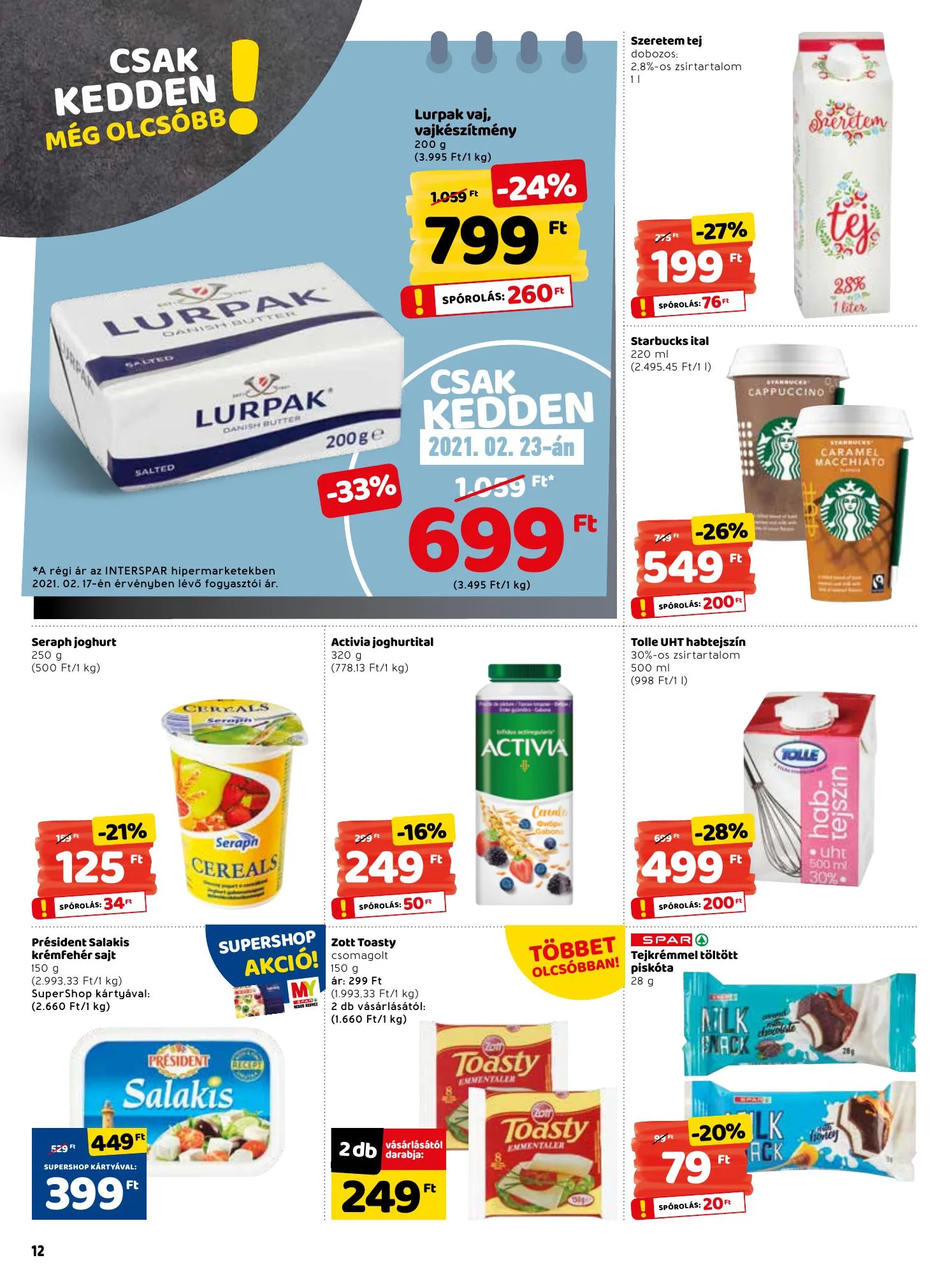 Interspar akciós újság 02.18–02.24 – 12. oldal