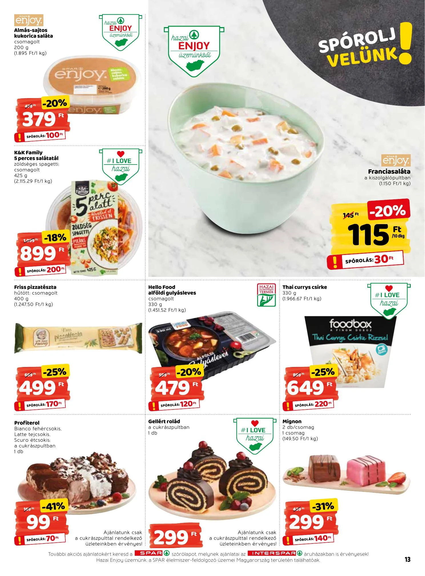 Interspar akciós újság 02.18–02.24 – 13. oldal