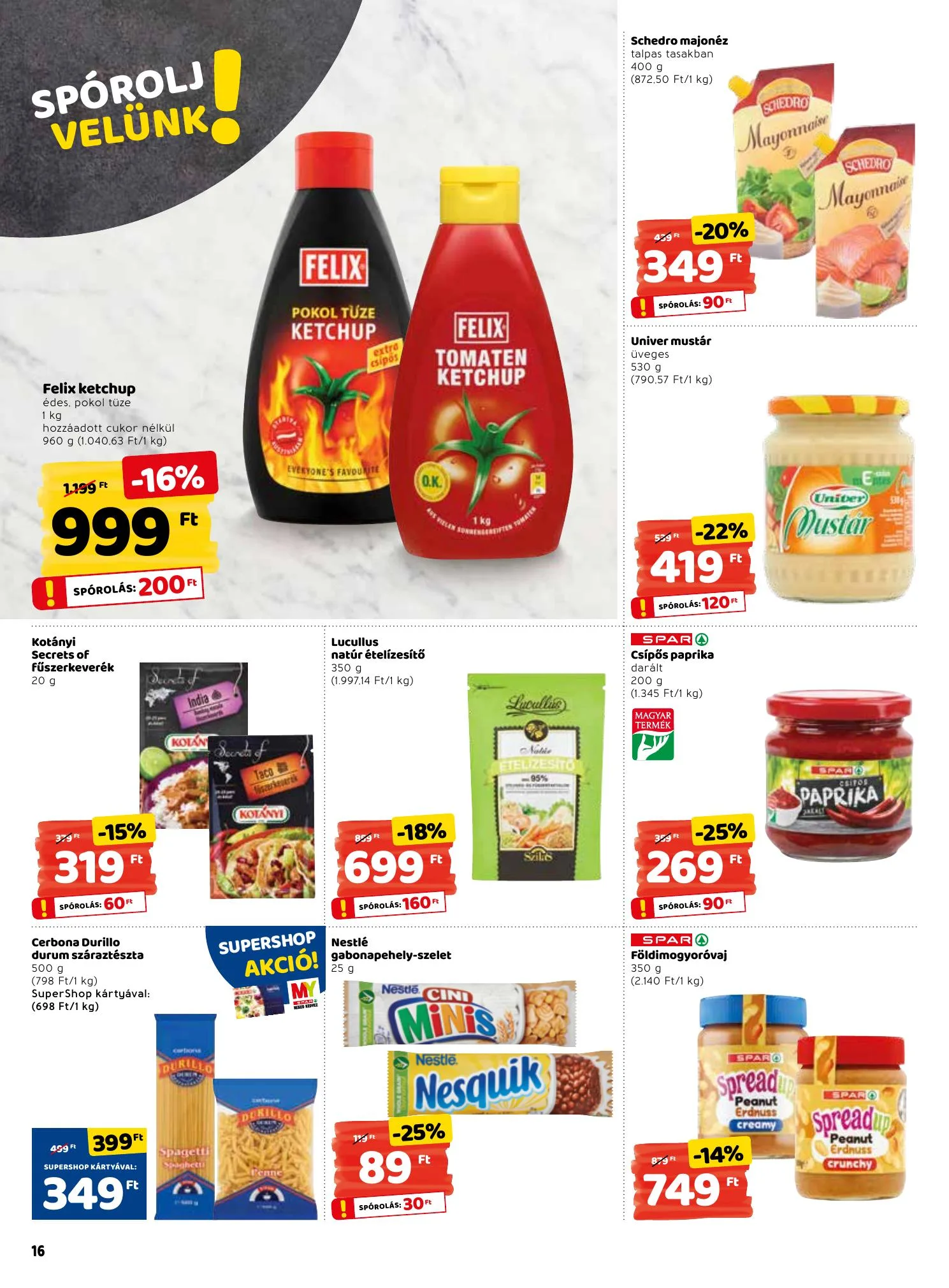 Interspar akciós újság 02.18–02.24 – 16. oldal