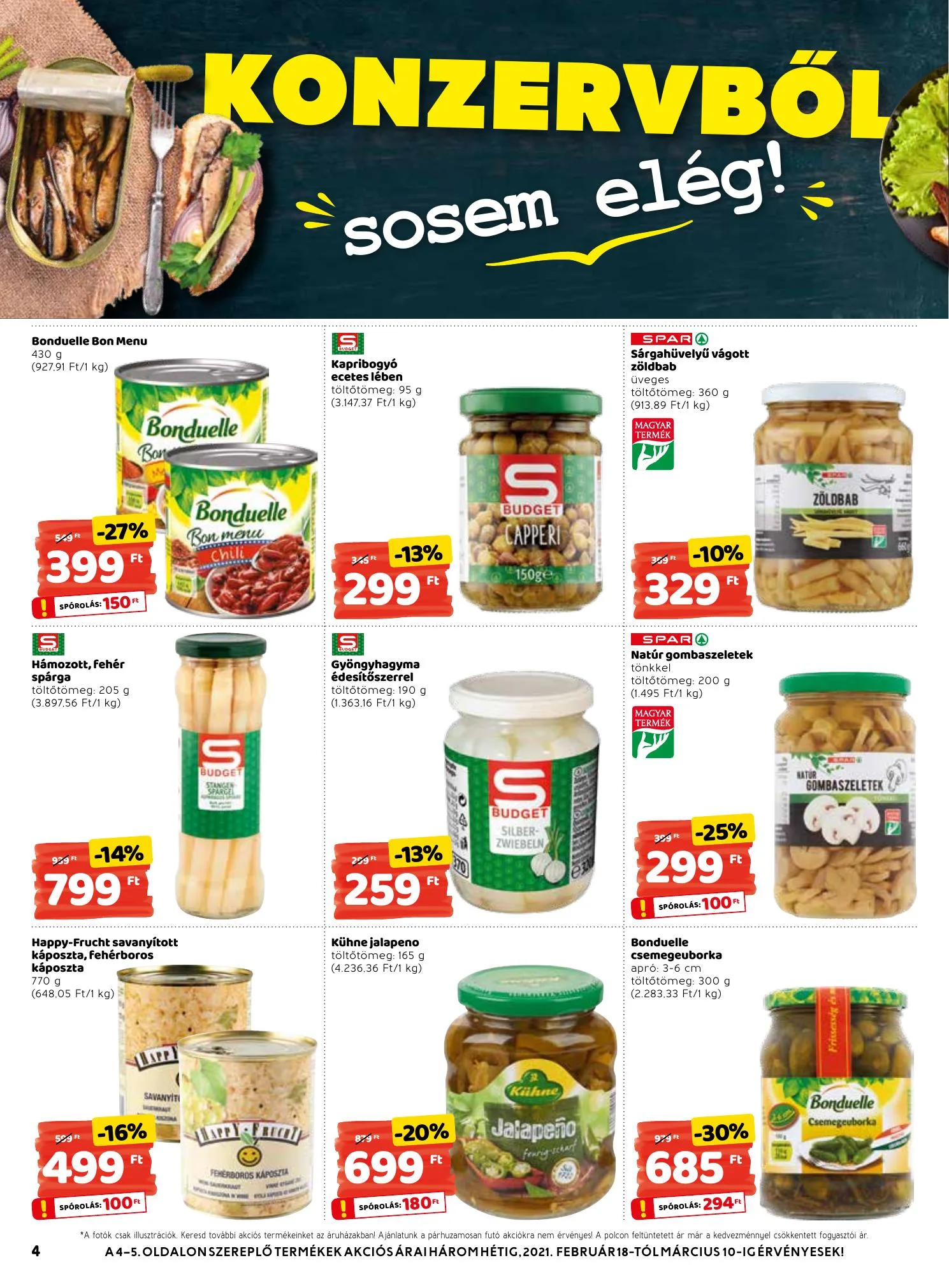 Interspar akciós újság 02.18–02.24 – 4. oldal
