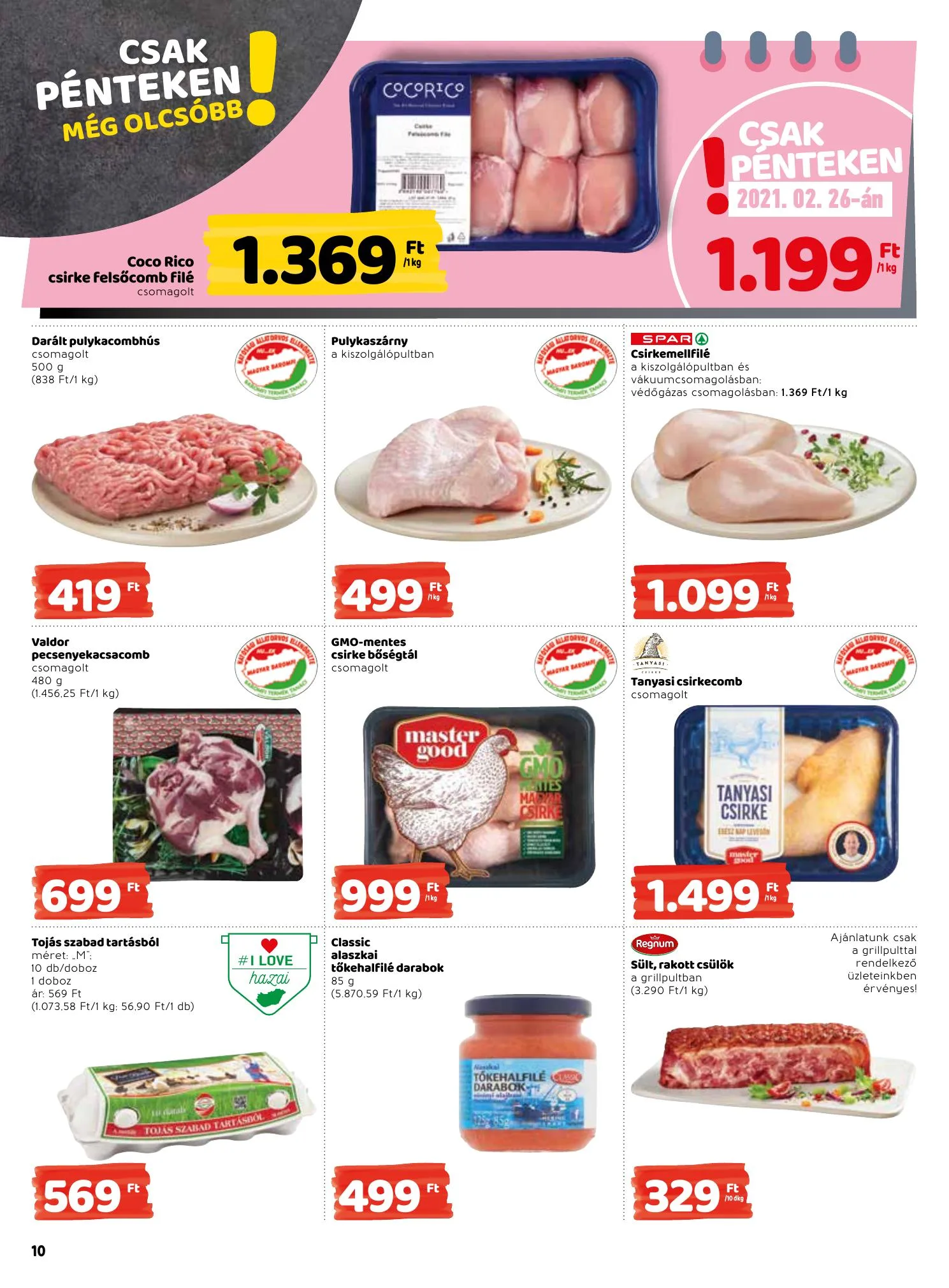 Interspar akciós újság 02.25–03.03 – 10. oldal