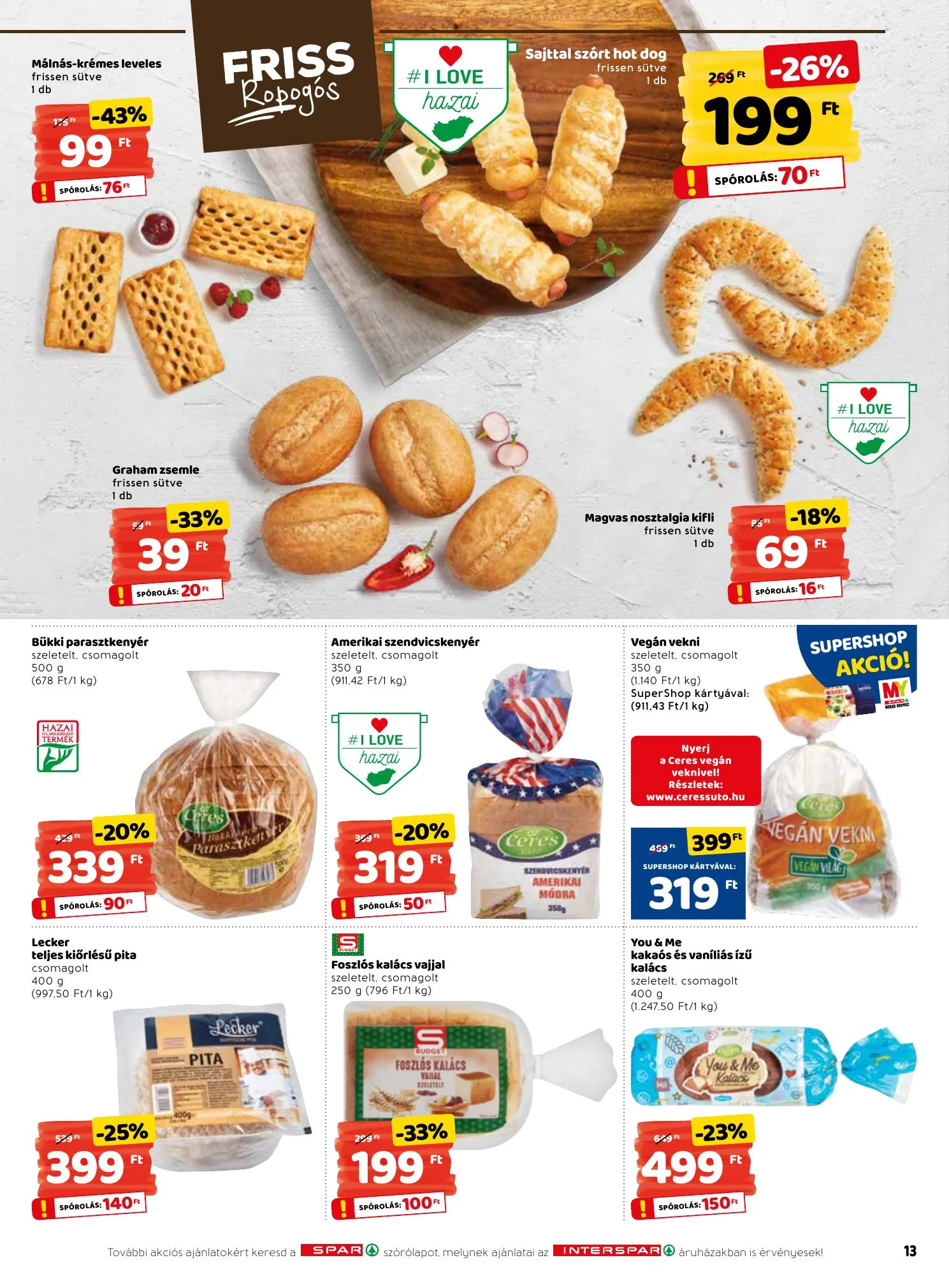 Interspar akciós újság 02.25–03.03 – 13. oldal