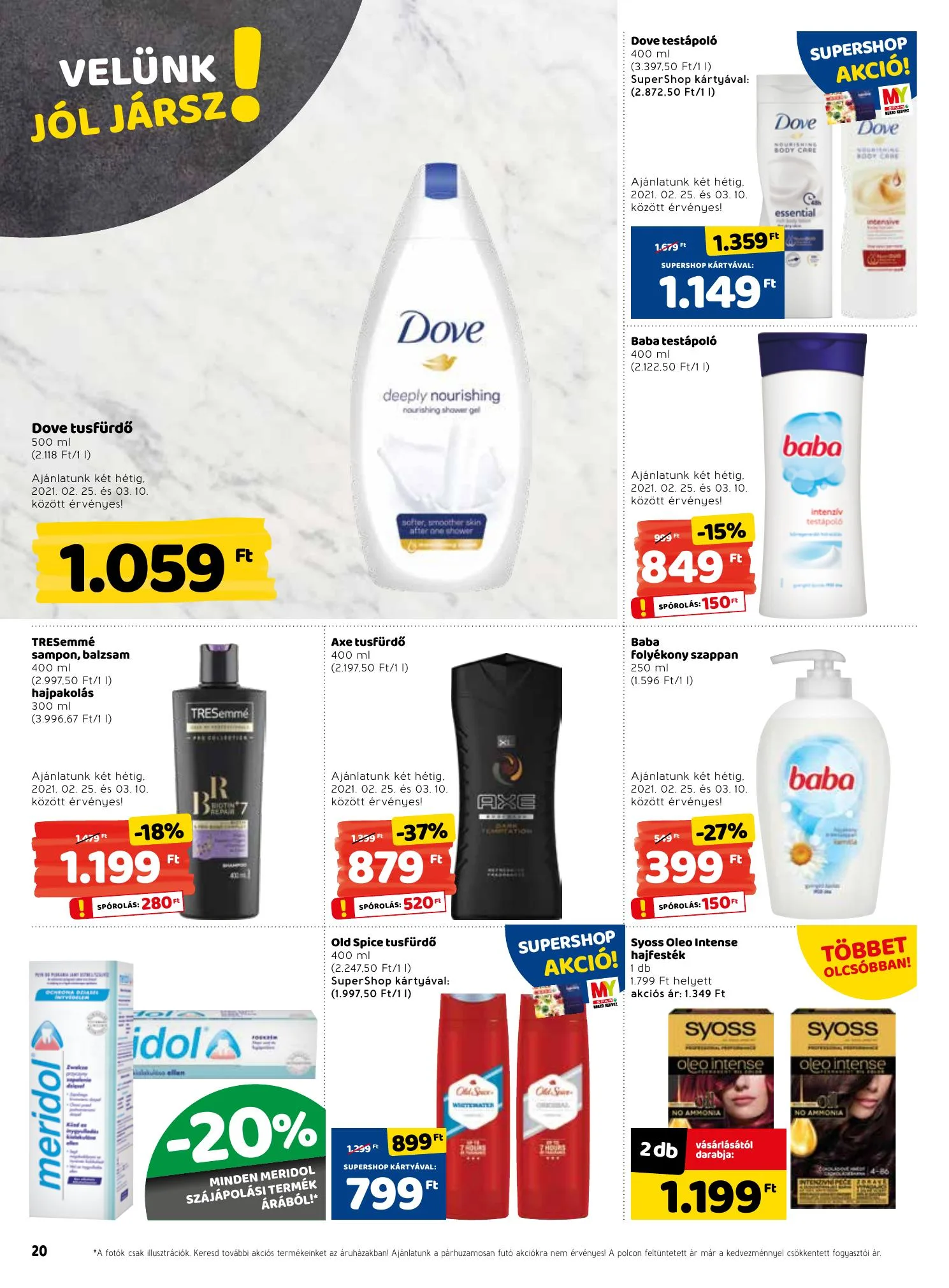 Interspar akciós újság 02.25–03.03 – 20. oldal
