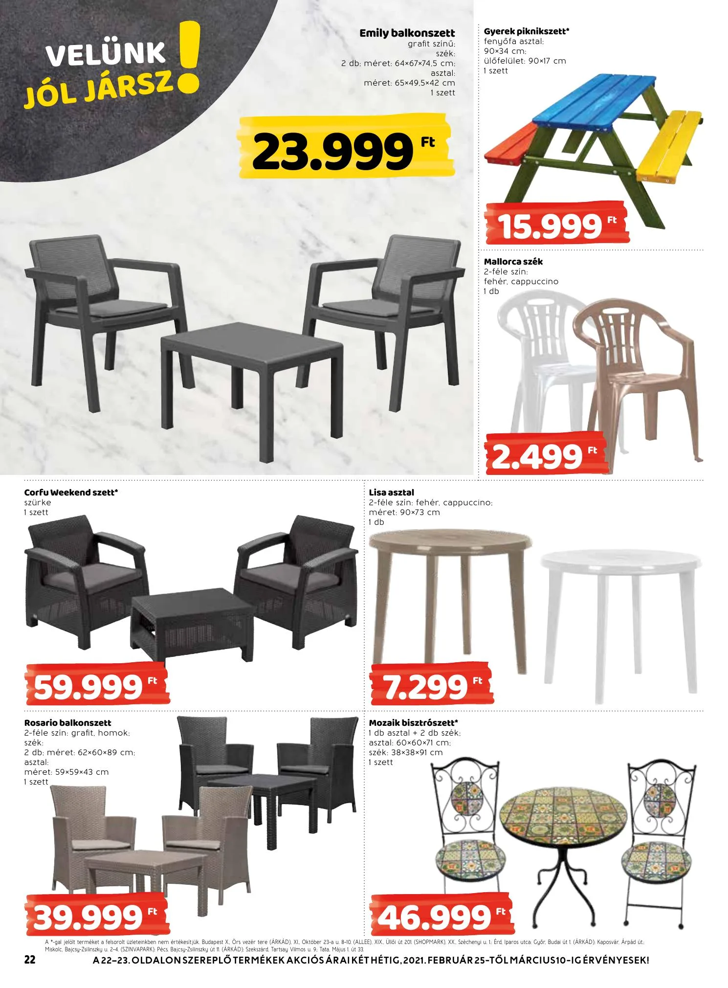 Interspar akciós újság 02.25–03.03 – 22. oldal