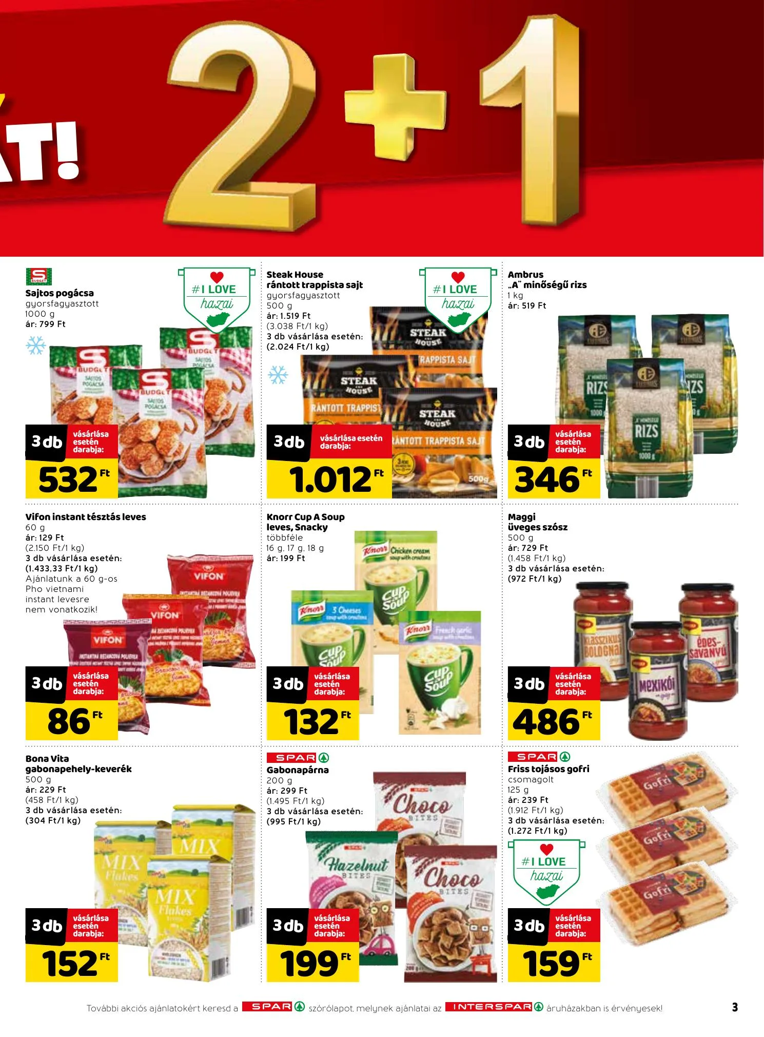 Interspar akciós újság 02.25–03.03 – 3. oldal
