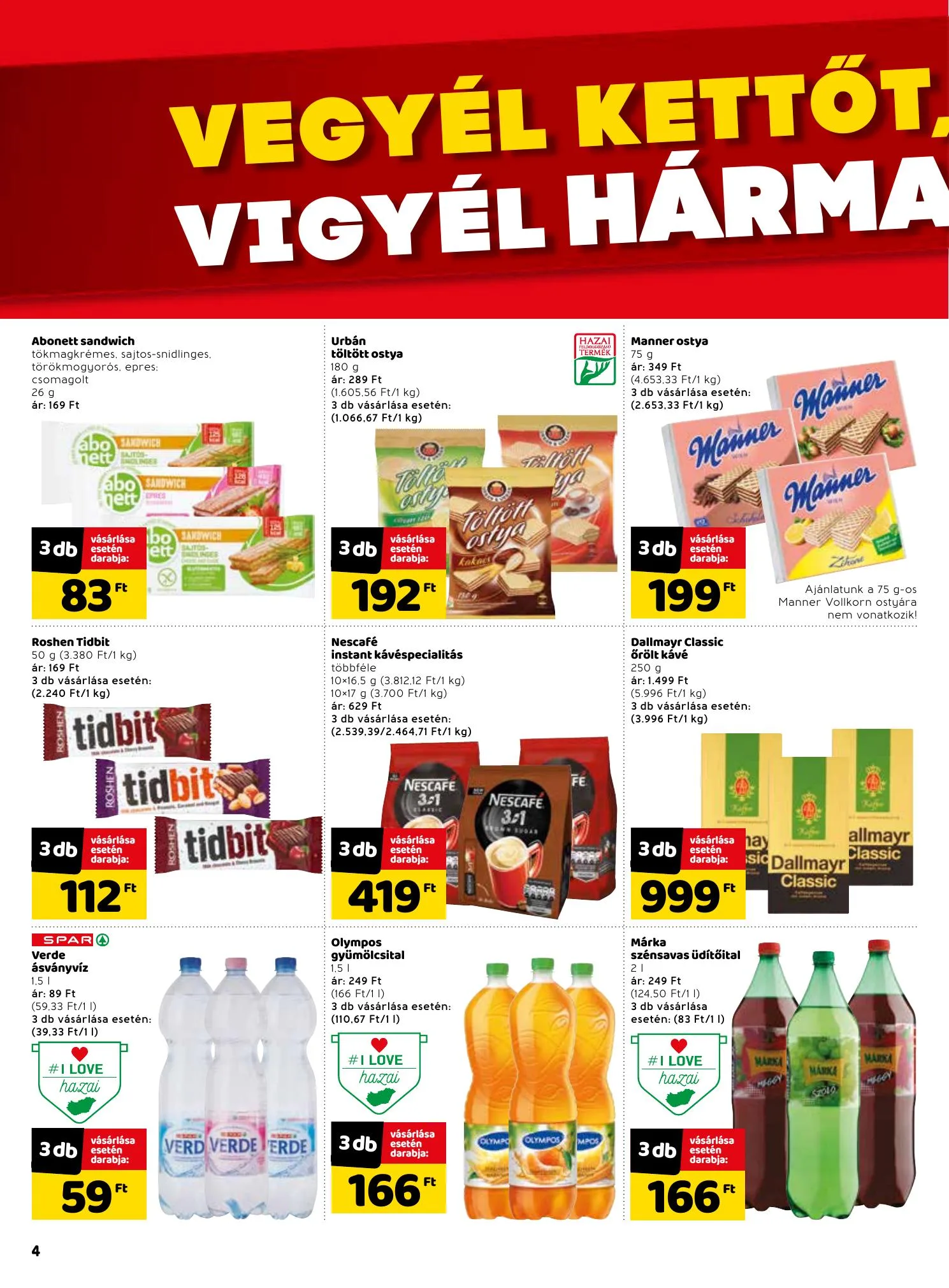 Interspar akciós újság 02.25–03.03 – 4. oldal
