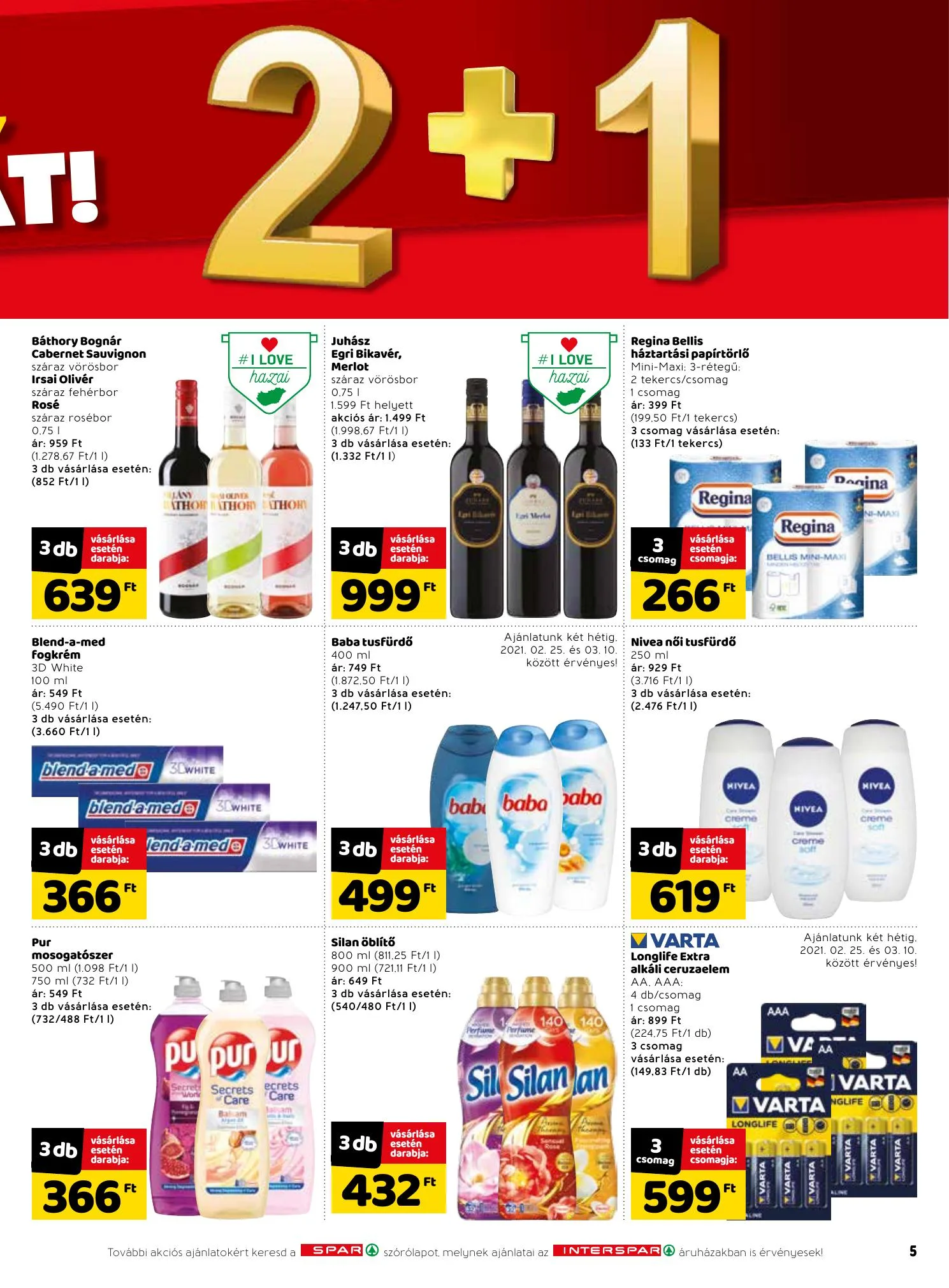 Interspar akciós újság 02.25–03.03 – 5. oldal