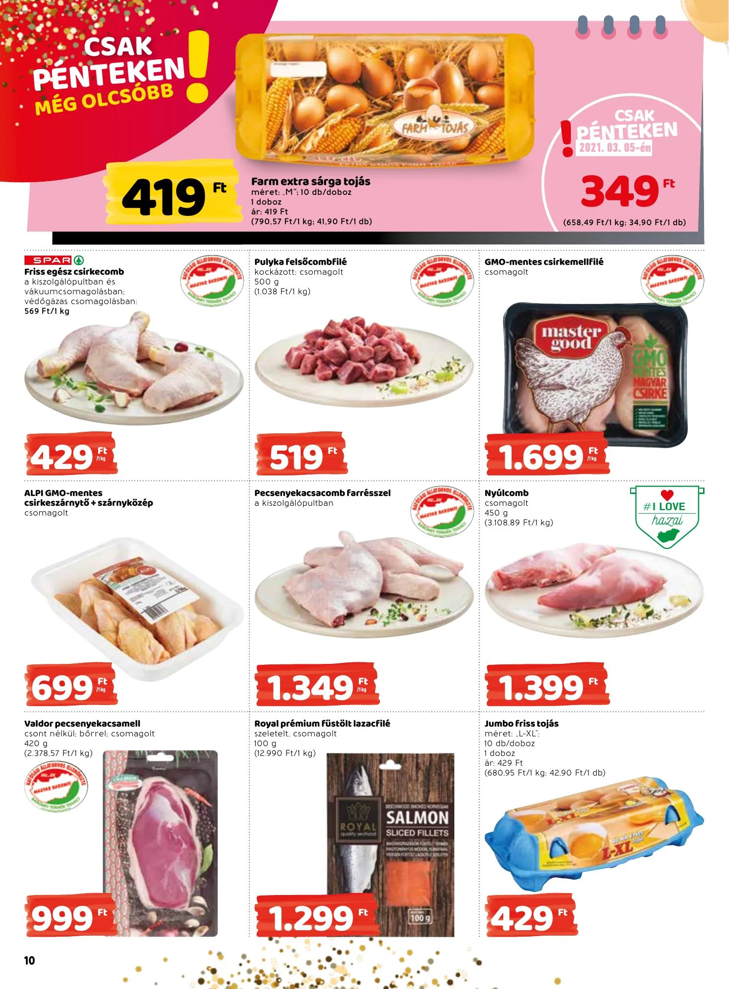 Interspar akciós újság 03.04–03.10 – 10. oldal