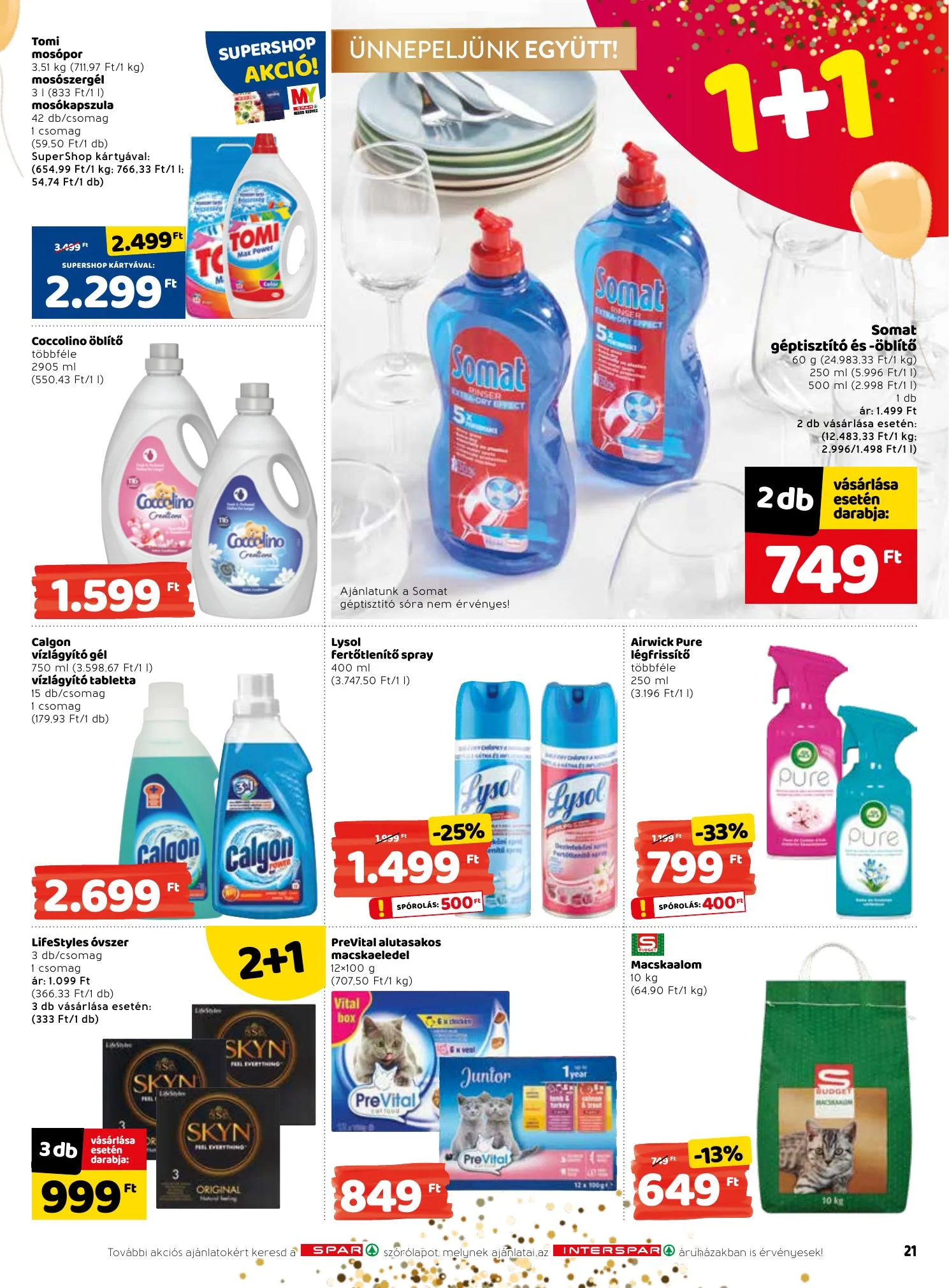 Interspar akciós újság 03.04–03.10 – 21. oldal
