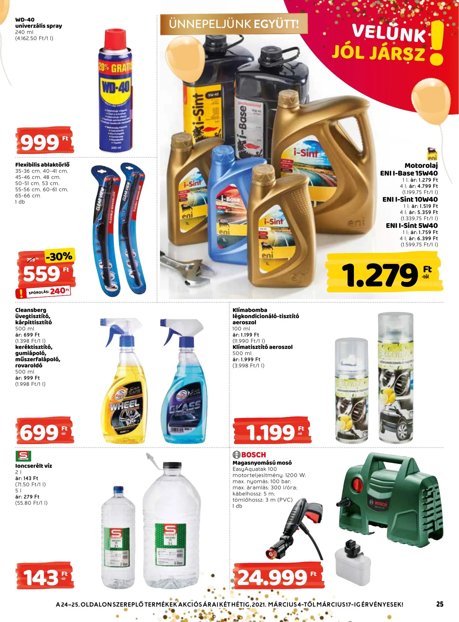 Interspar akciós újság 03.04–03.10 – 25. oldal