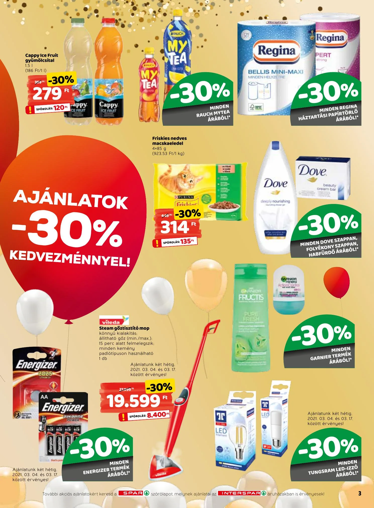 Interspar akciós újság 03.04–03.10 – 3. oldal