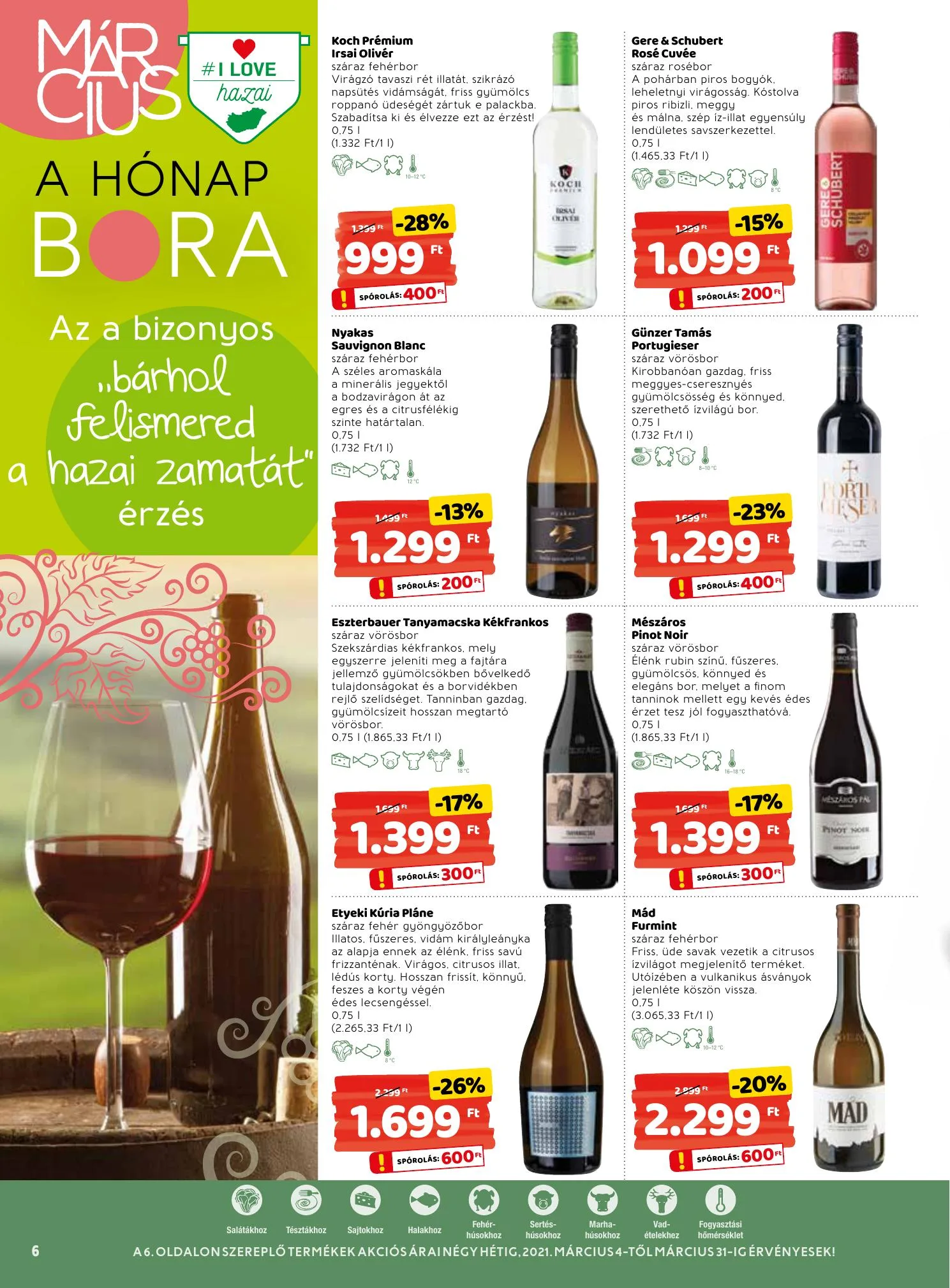 Interspar akciós újság 03.04–03.10 – 6. oldal