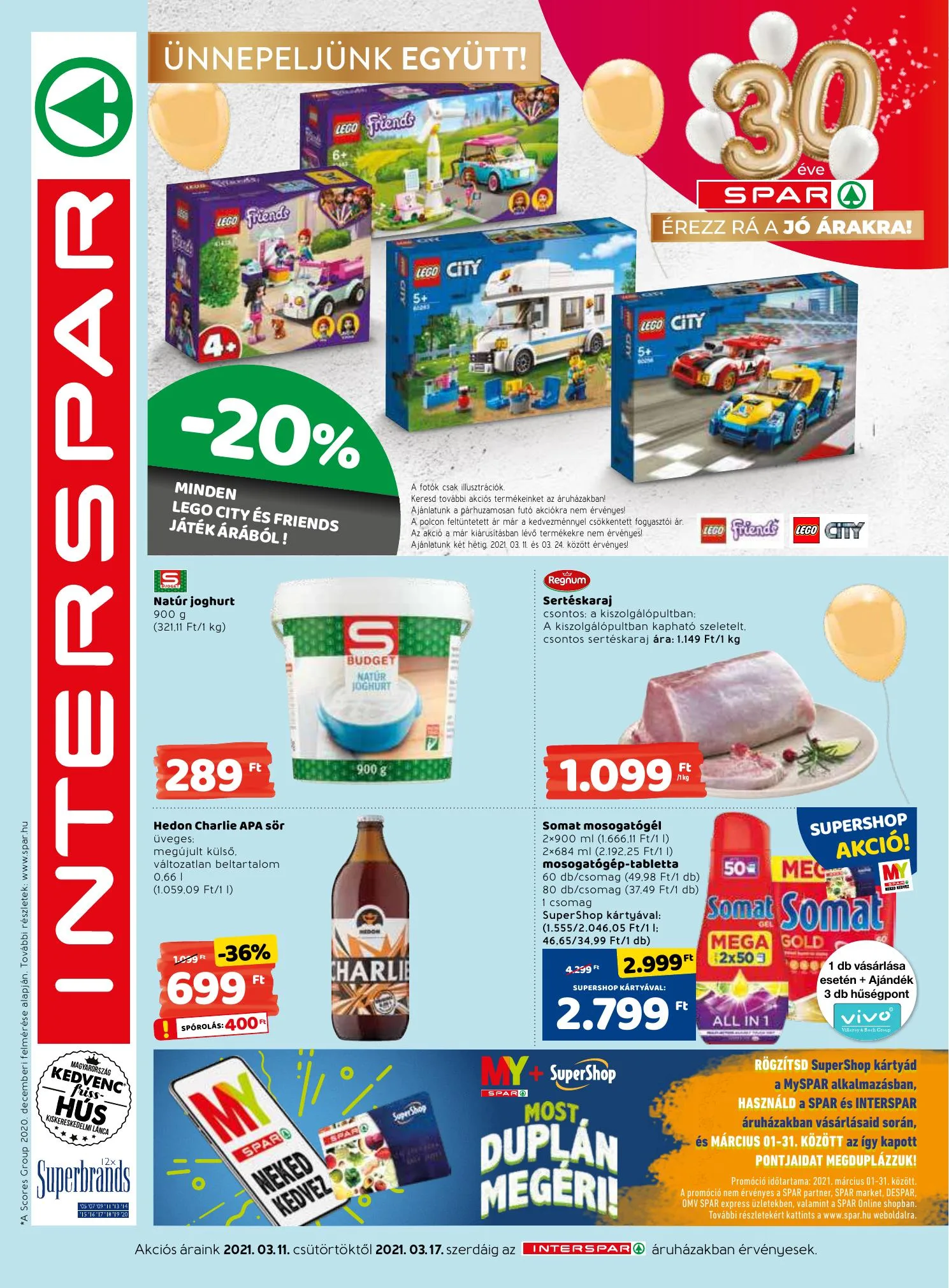 Interspar akciós újság 03.11–03.17