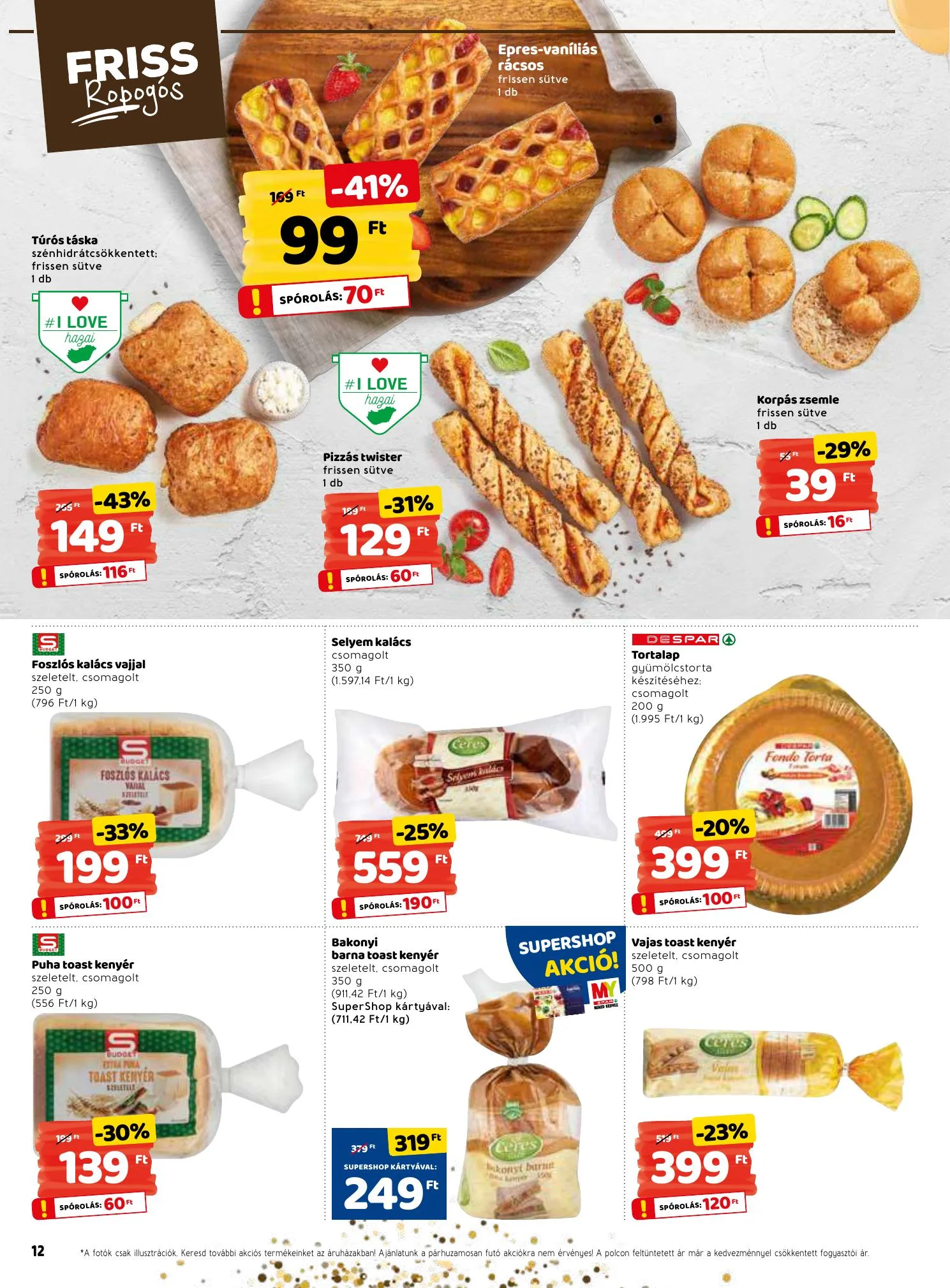 Interspar akciós újság 03.11–03.17 – 12. oldal