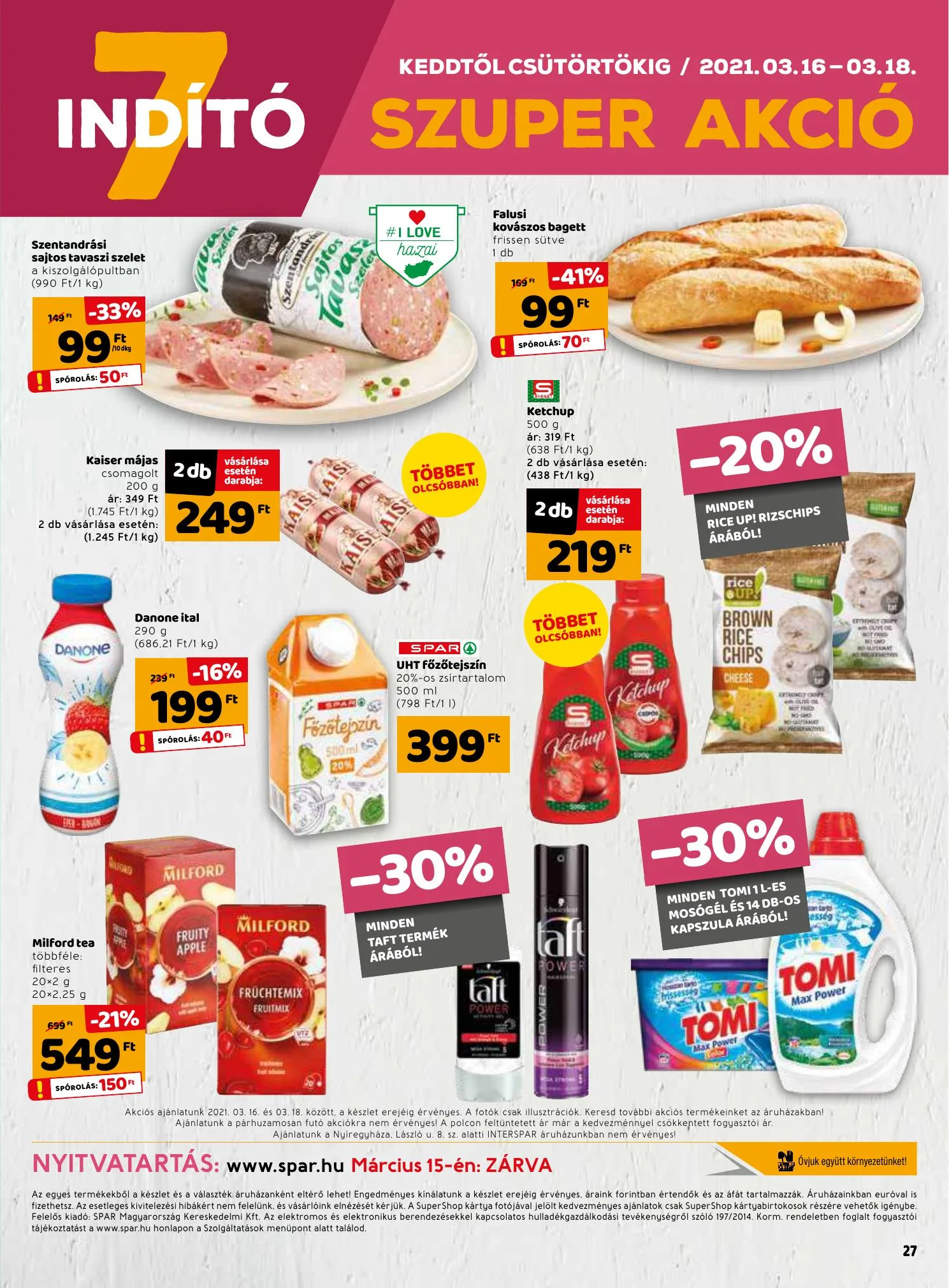 Interspar akciós újság 03.11–03.17 – 27. oldal