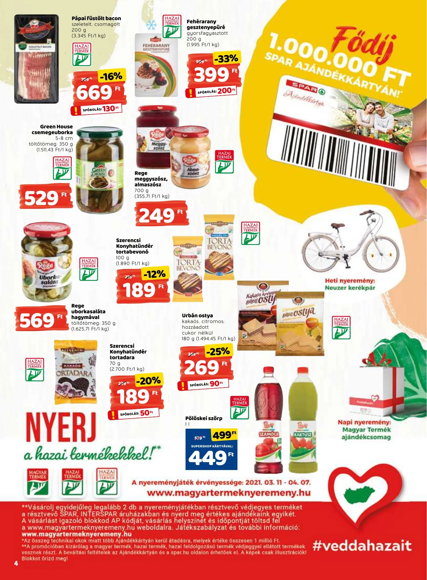 Interspar akciós újság 03.11–03.17 – 4. oldal