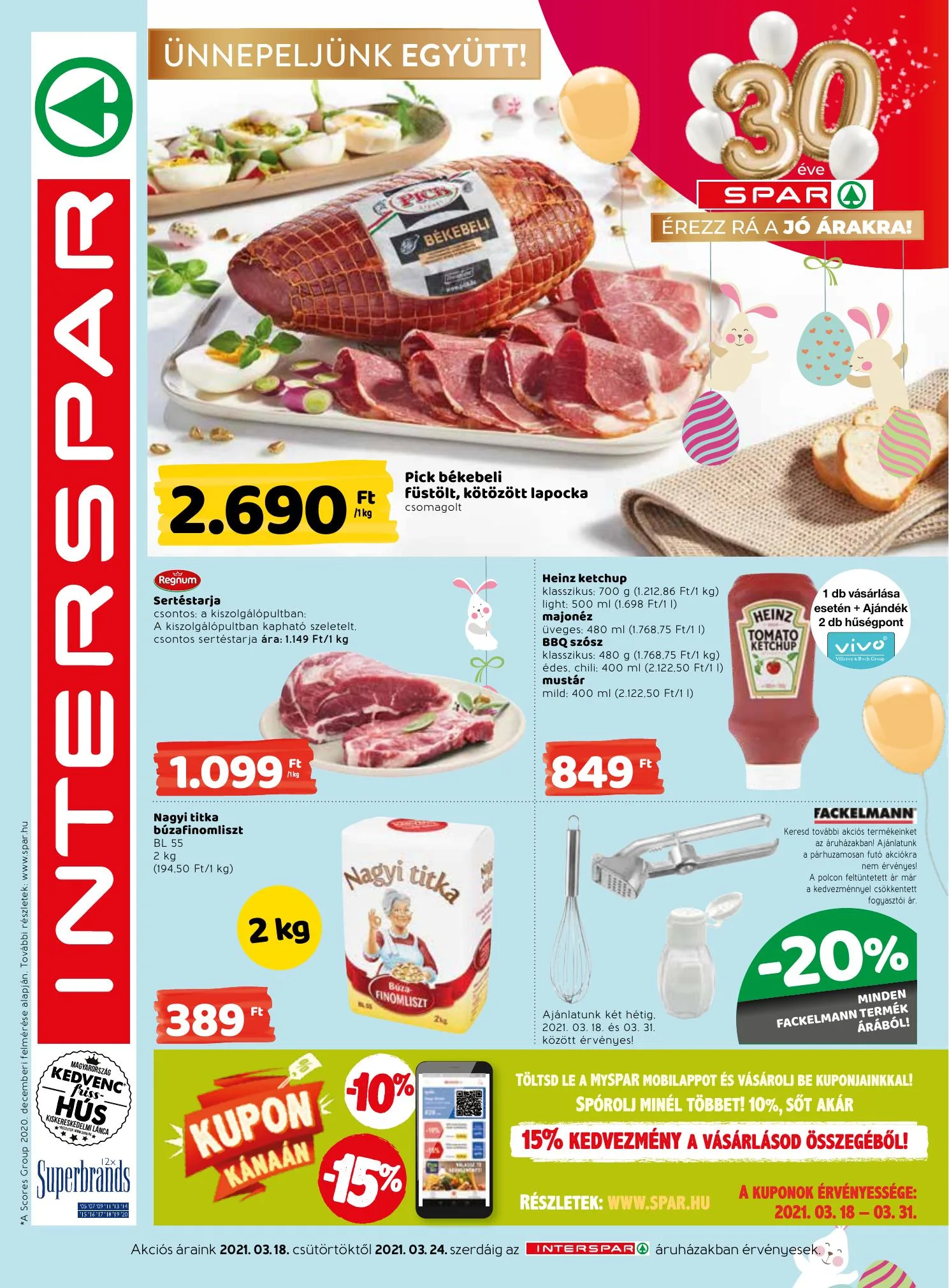 Interspar akciós újság 03.18–03.24