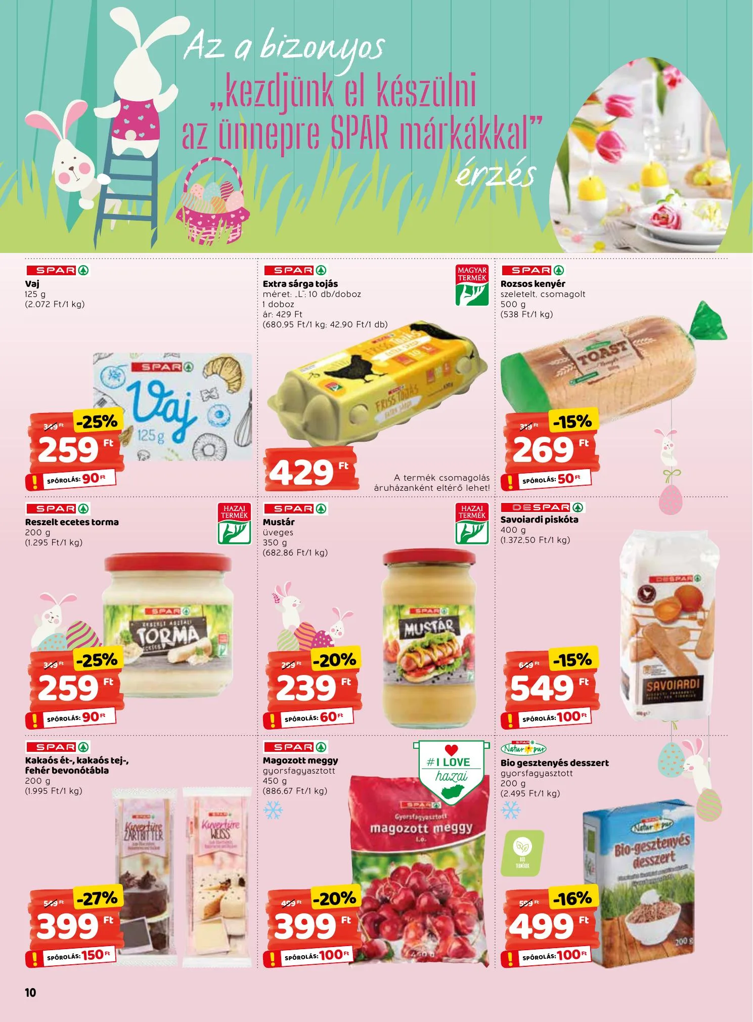 Interspar akciós újság 03.18–03.24 – 10. oldal