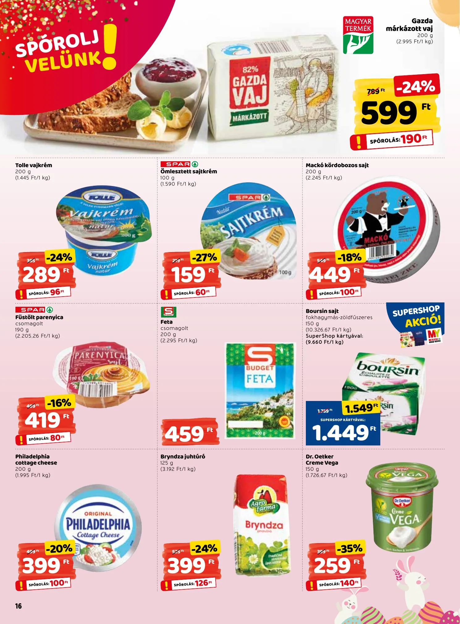 Interspar akciós újság 03.18–03.24 – 16. oldal