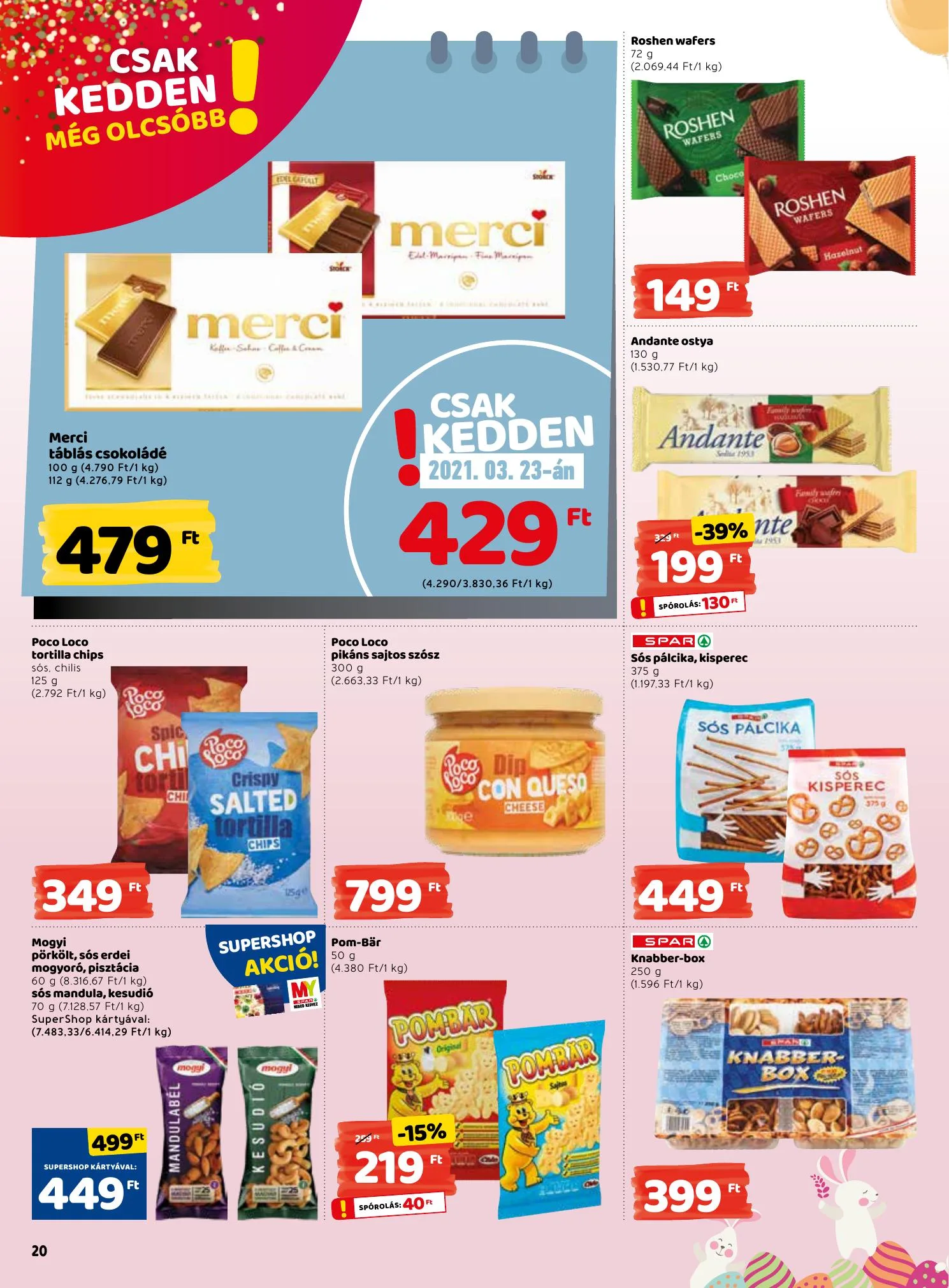 Interspar akciós újság 03.18–03.24 – 20. oldal
