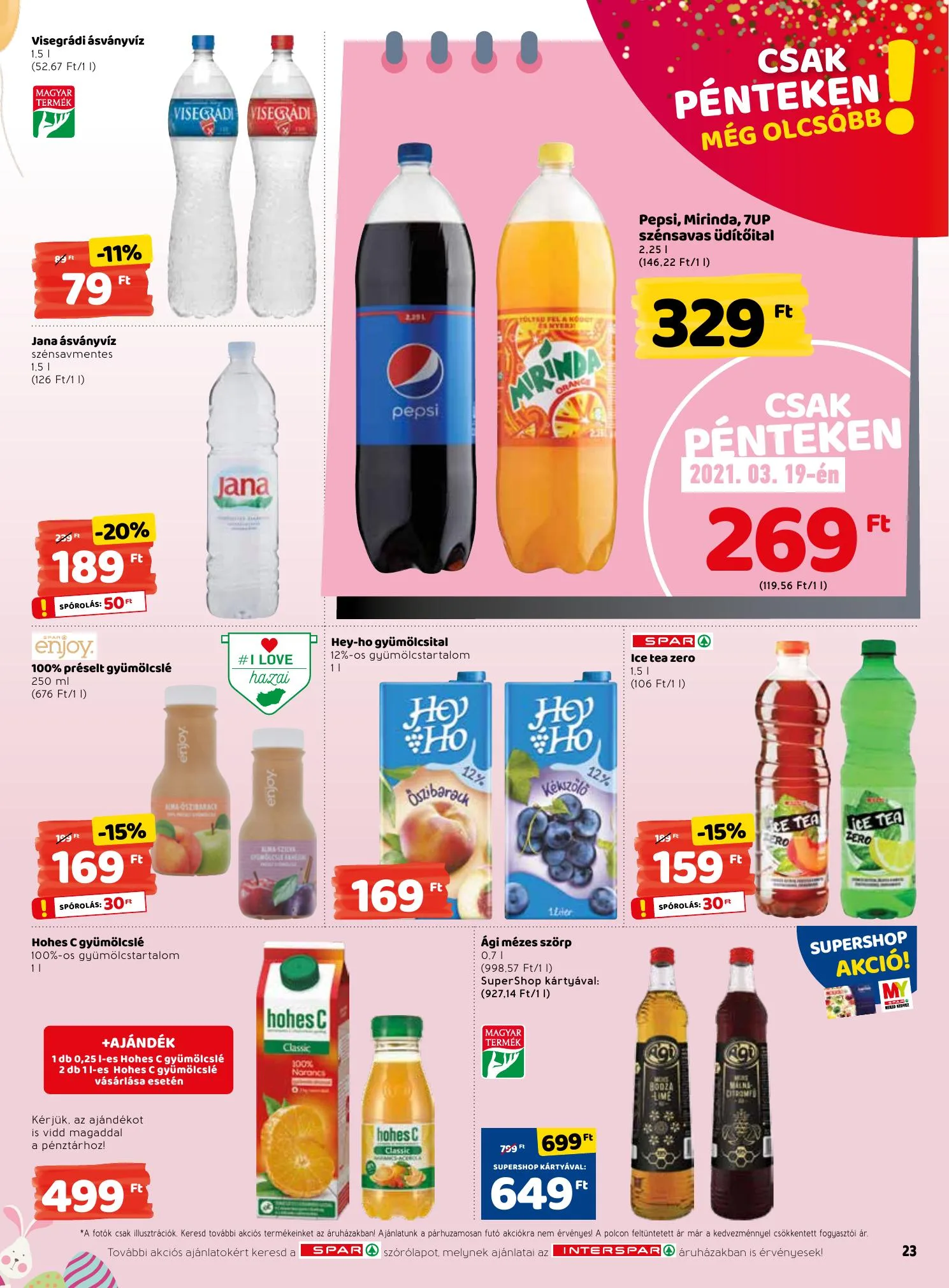 Interspar akciós újság 03.18–03.24 – 23. oldal