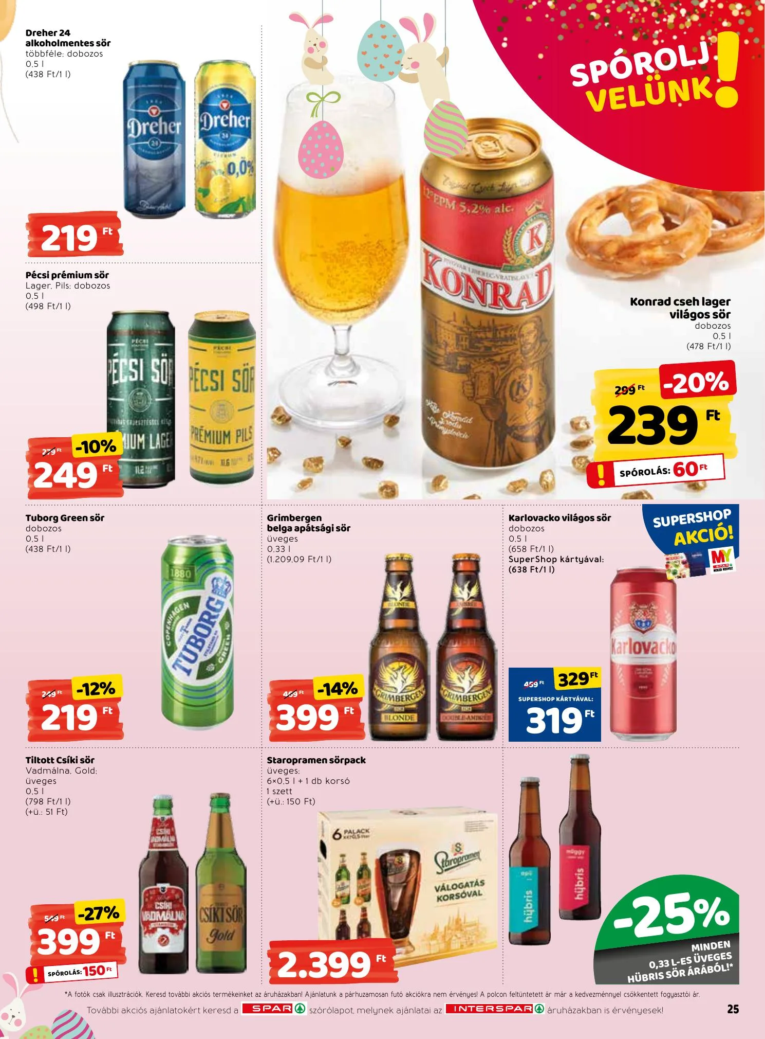 Interspar akciós újság 03.18–03.24 – 25. oldal