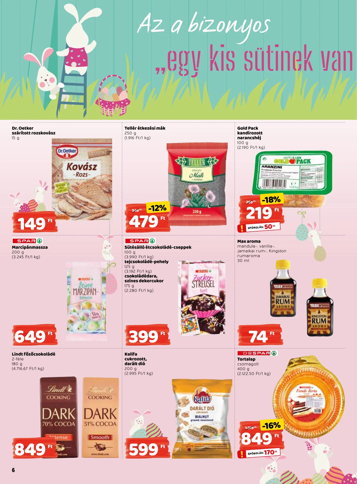 Interspar akciós újság 03.18–03.24 – 6. oldal