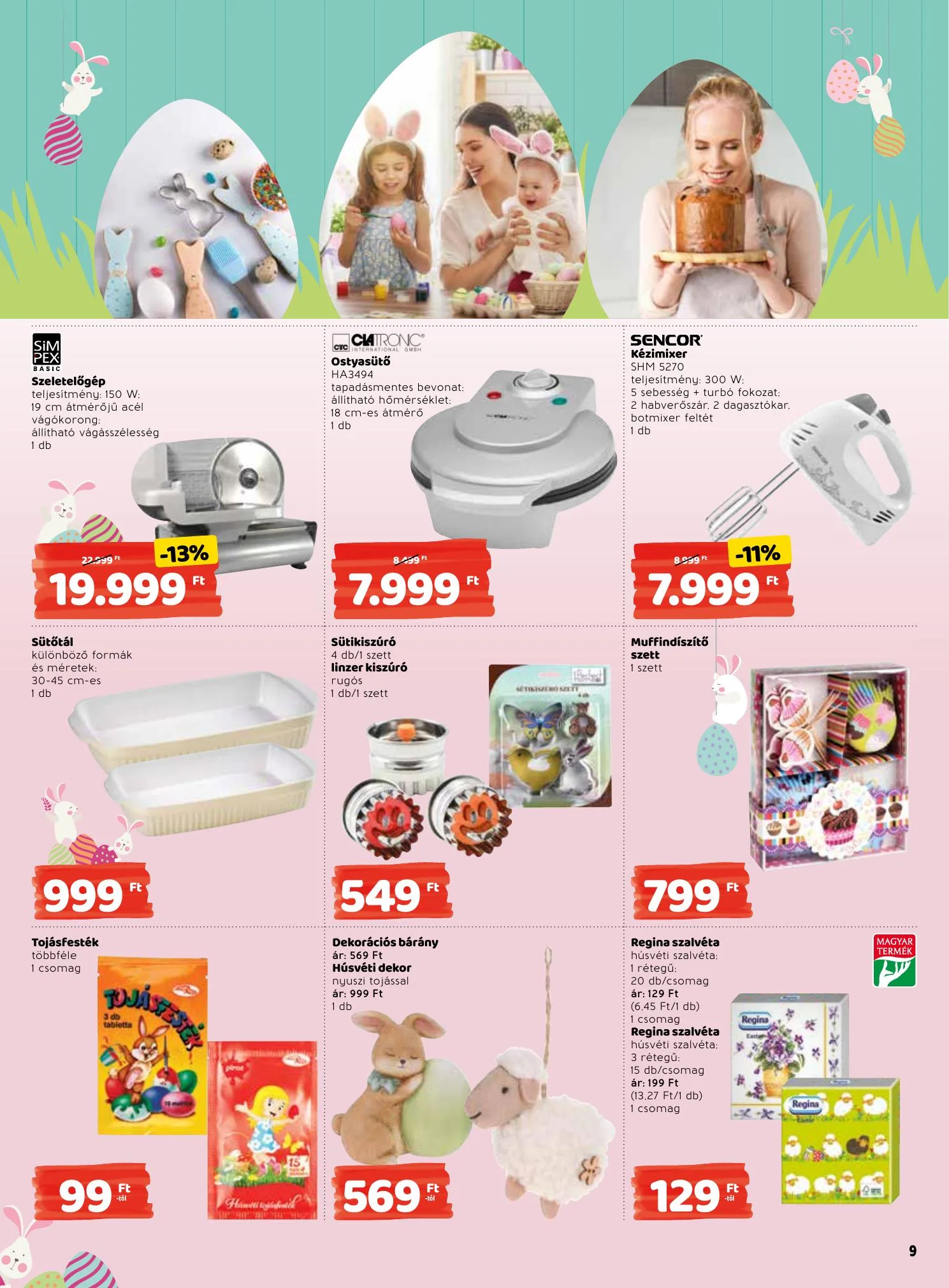 Interspar akciós újság 03.18–03.24 – 9. oldal