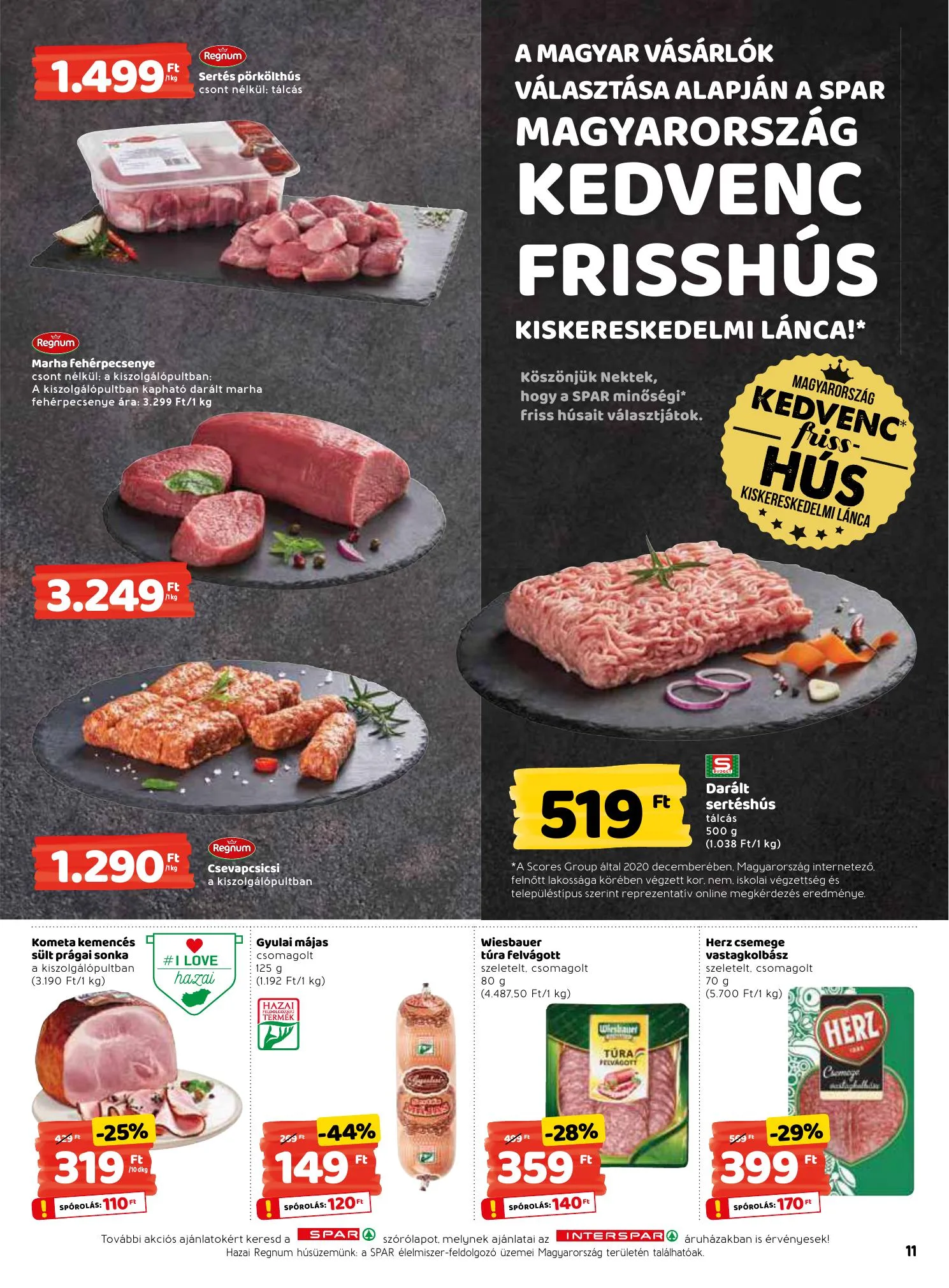Interspar akciós újság 03.25–04.03 – 11. oldal