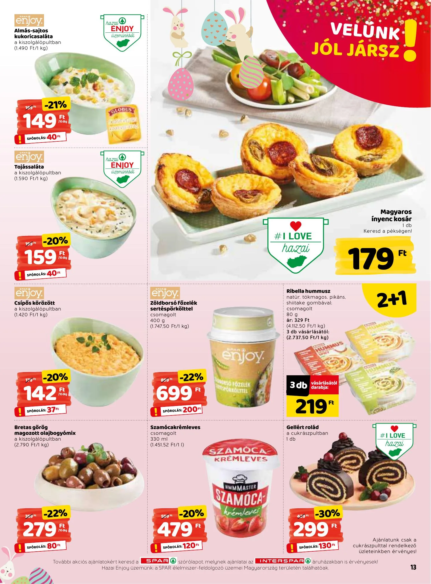 Interspar akciós újság 03.25–04.03 – 13. oldal
