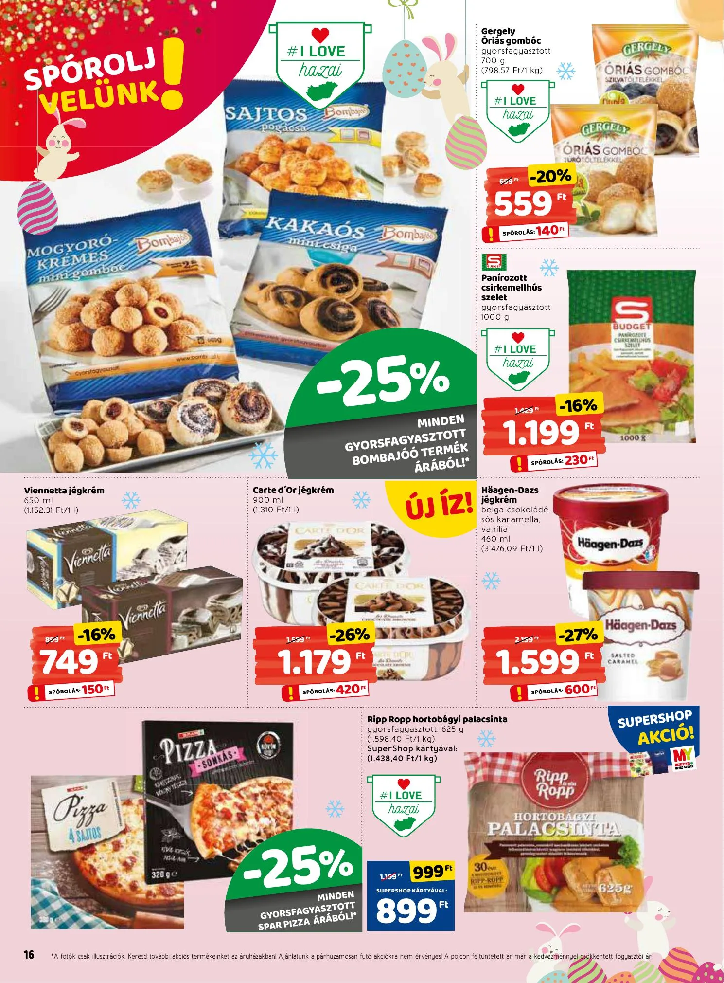 Interspar akciós újság 03.25–04.03 – 16. oldal