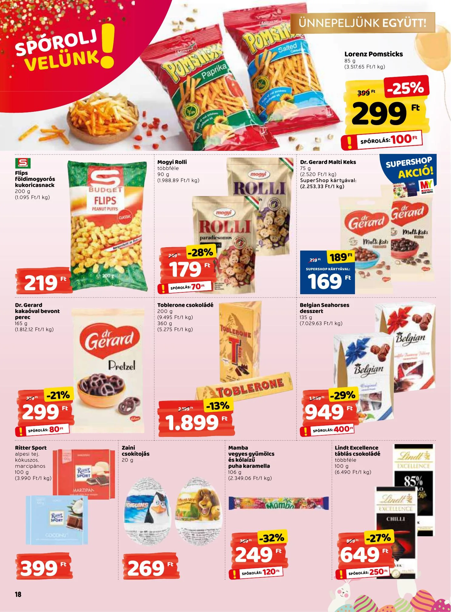 Interspar akciós újság 03.25–04.03 – 18. oldal