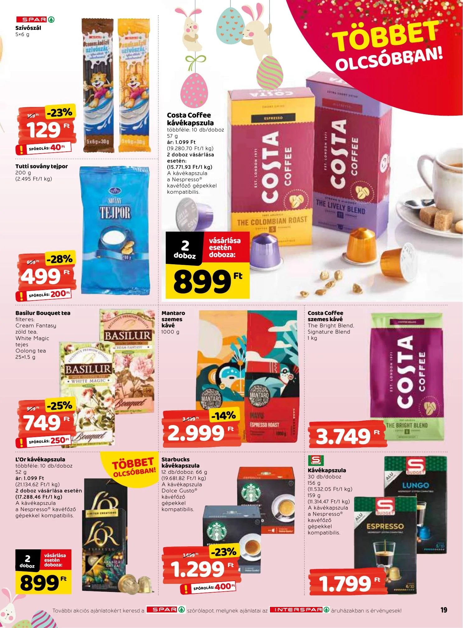 Interspar akciós újság 03.25–04.03 – 19. oldal