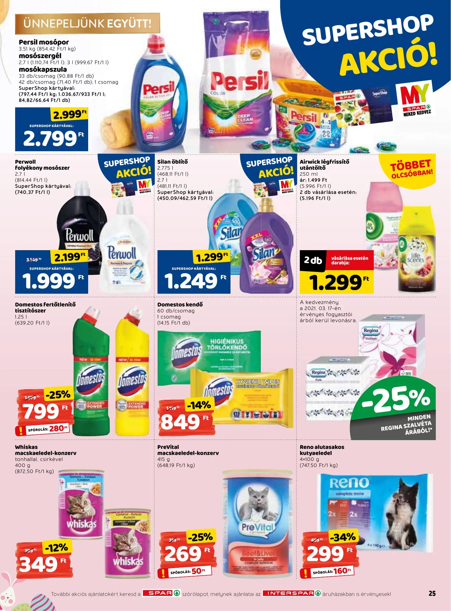 Interspar akciós újság 03.25–04.03 – 25. oldal