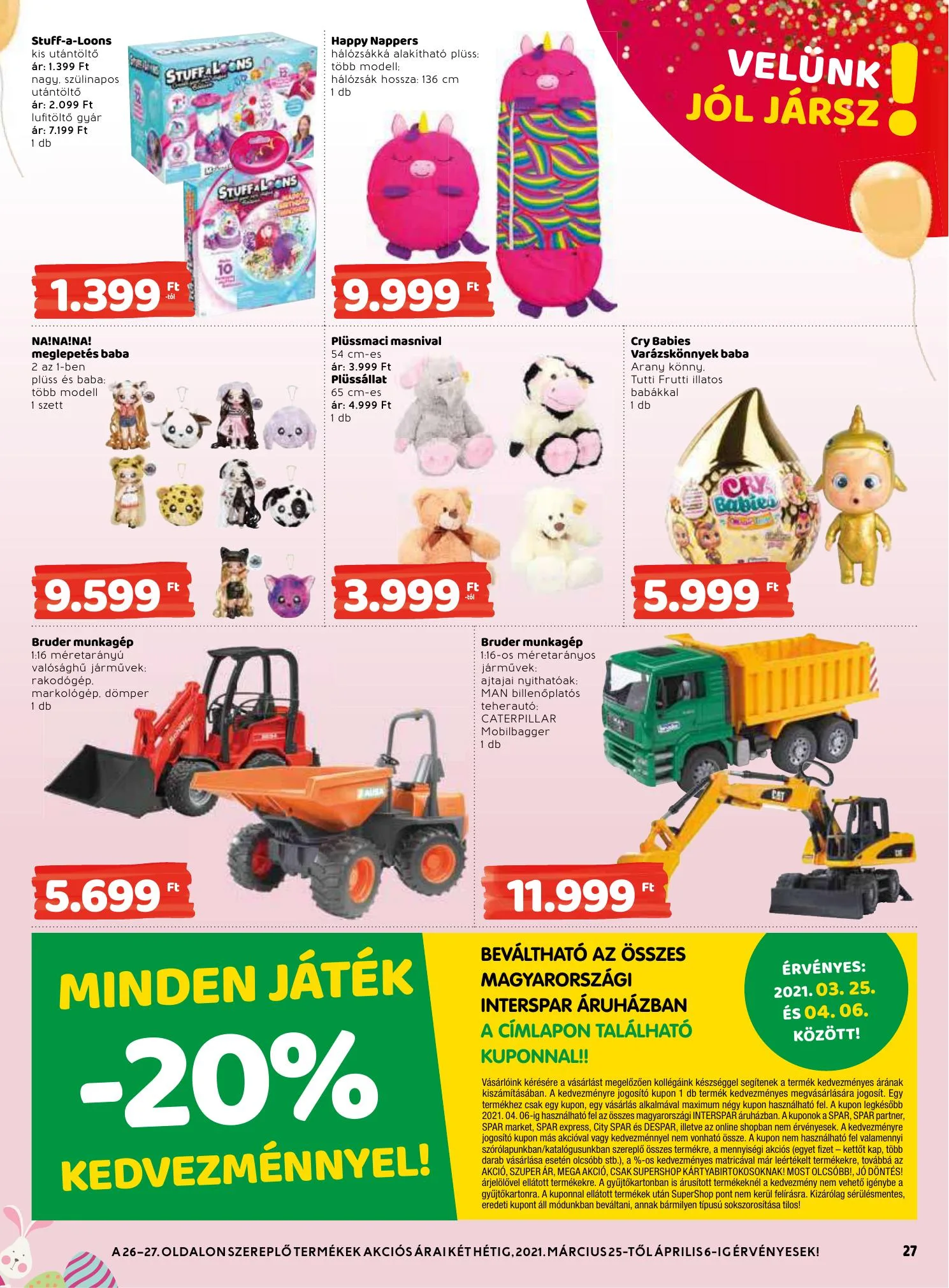 Interspar akciós újság 03.25–04.03 – 27. oldal