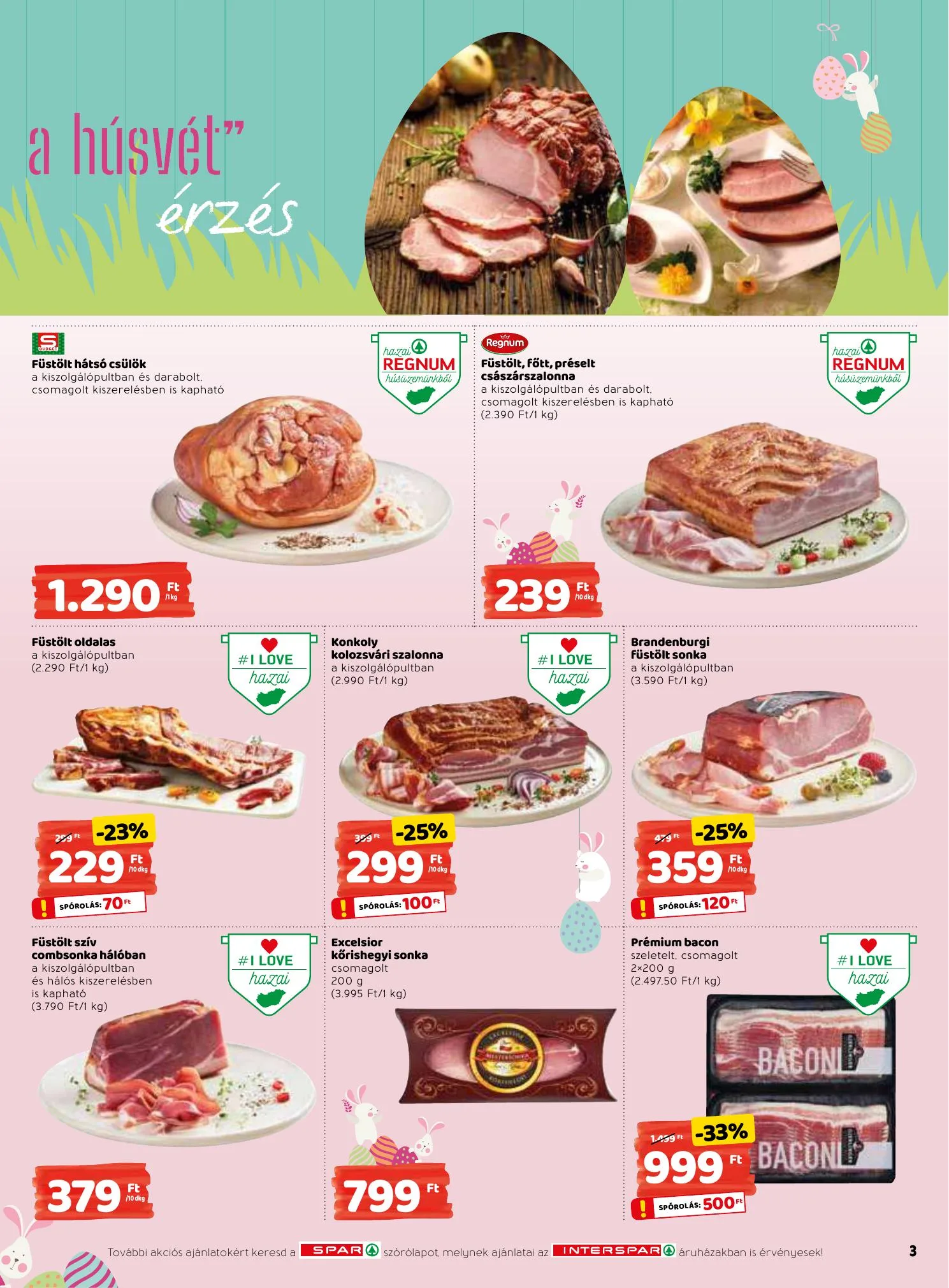 Interspar akciós újság 03.25–04.03 – 3. oldal