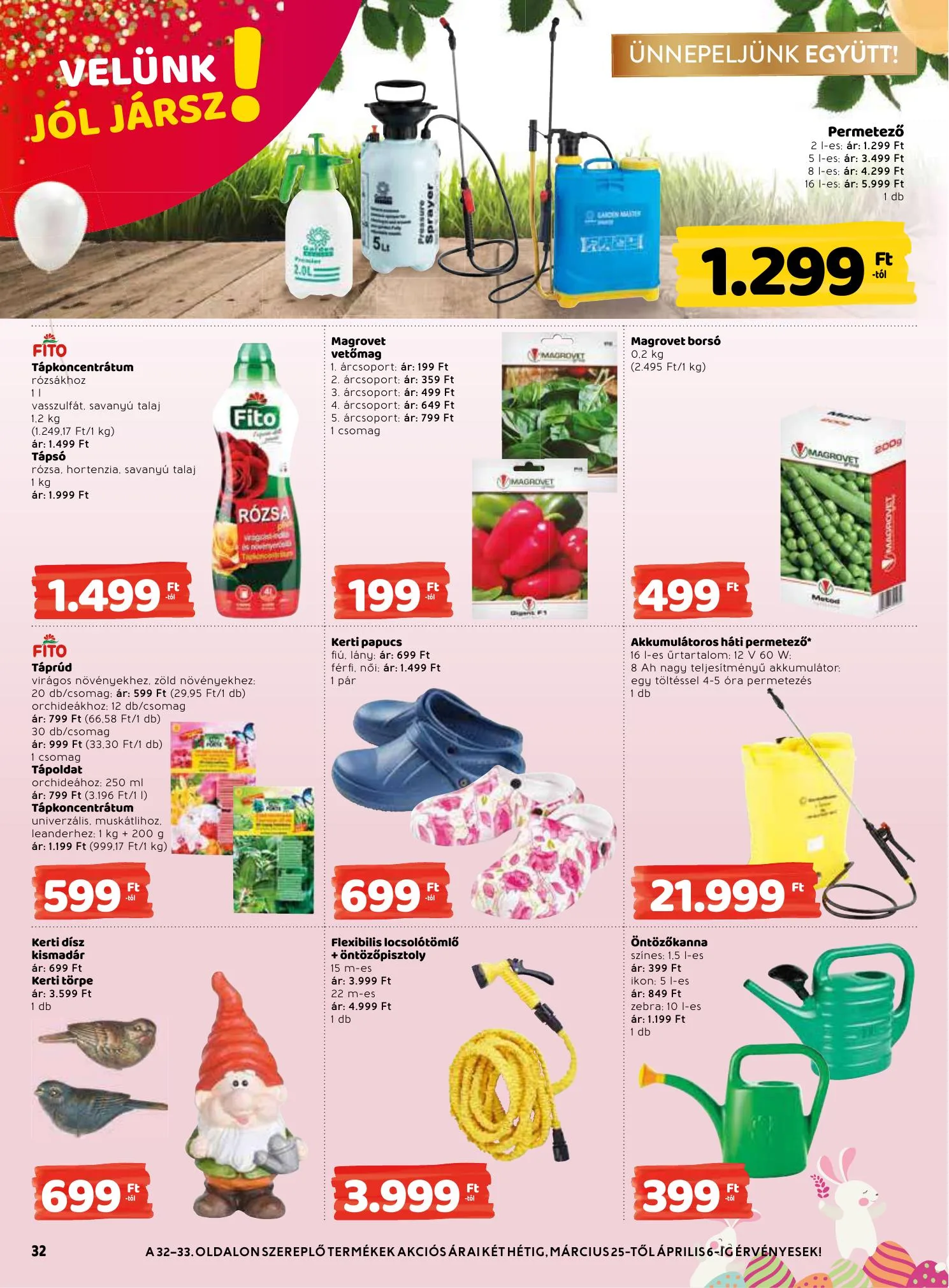 Interspar akciós újság 03.25–04.03 – 32. oldal