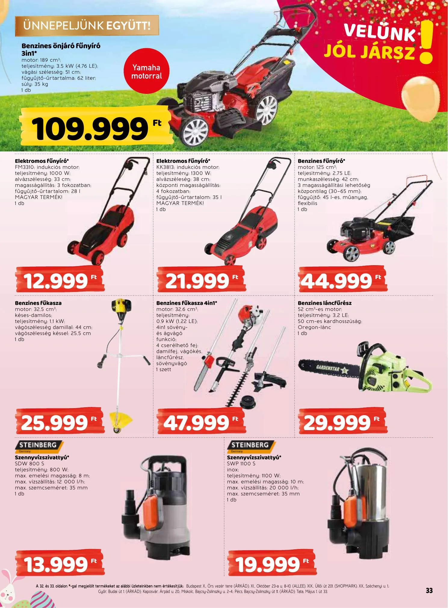 Interspar akciós újság 03.25–04.03 – 33. oldal